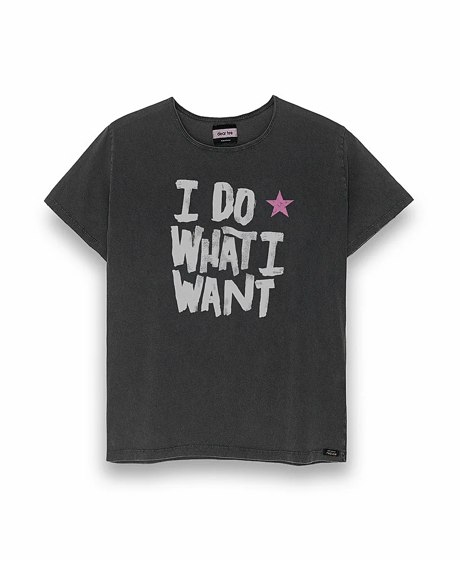 CAMISETA MUJER I DO WHAT I WANT dear tee