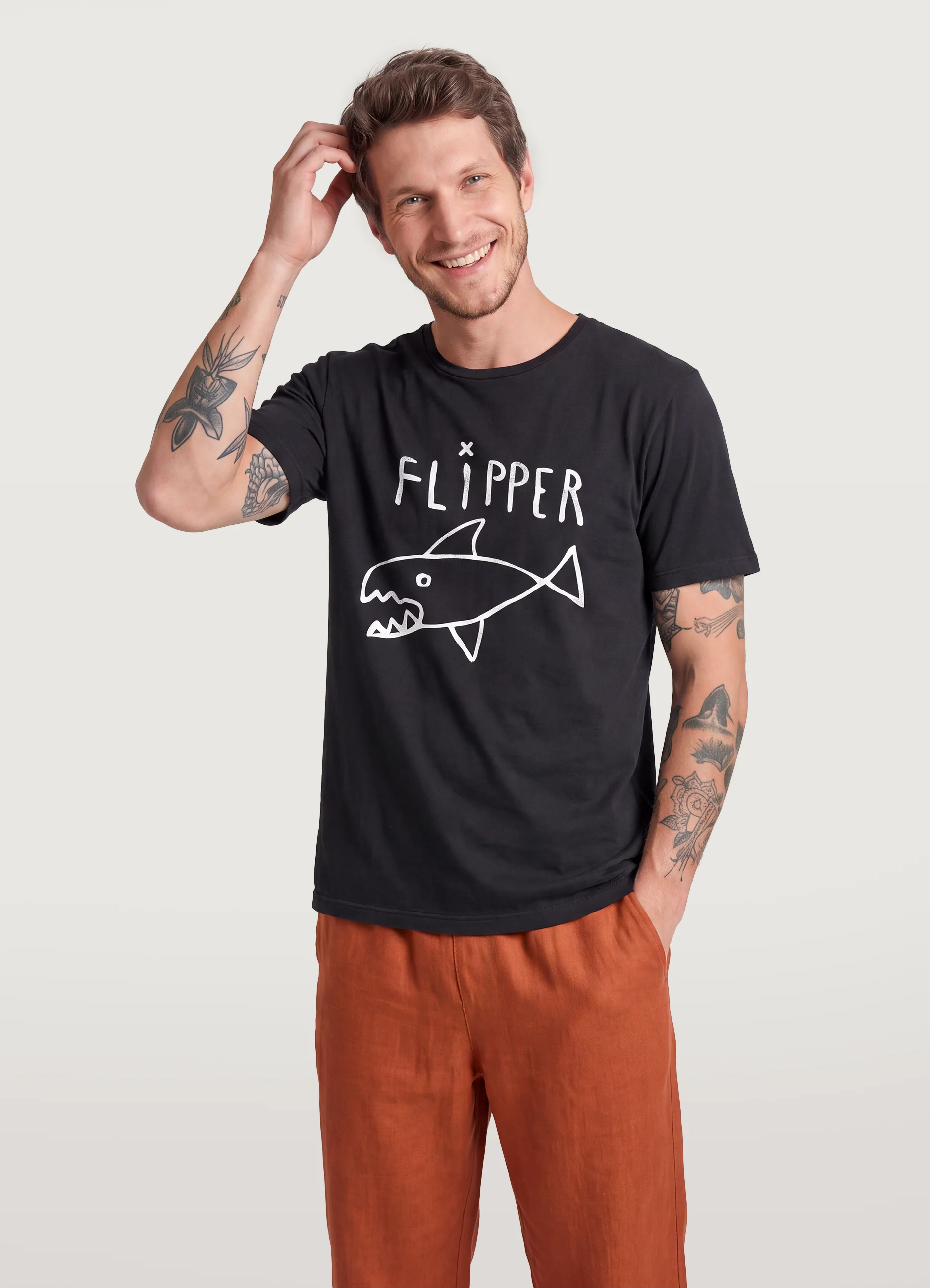 Camiseta hombre Flipper