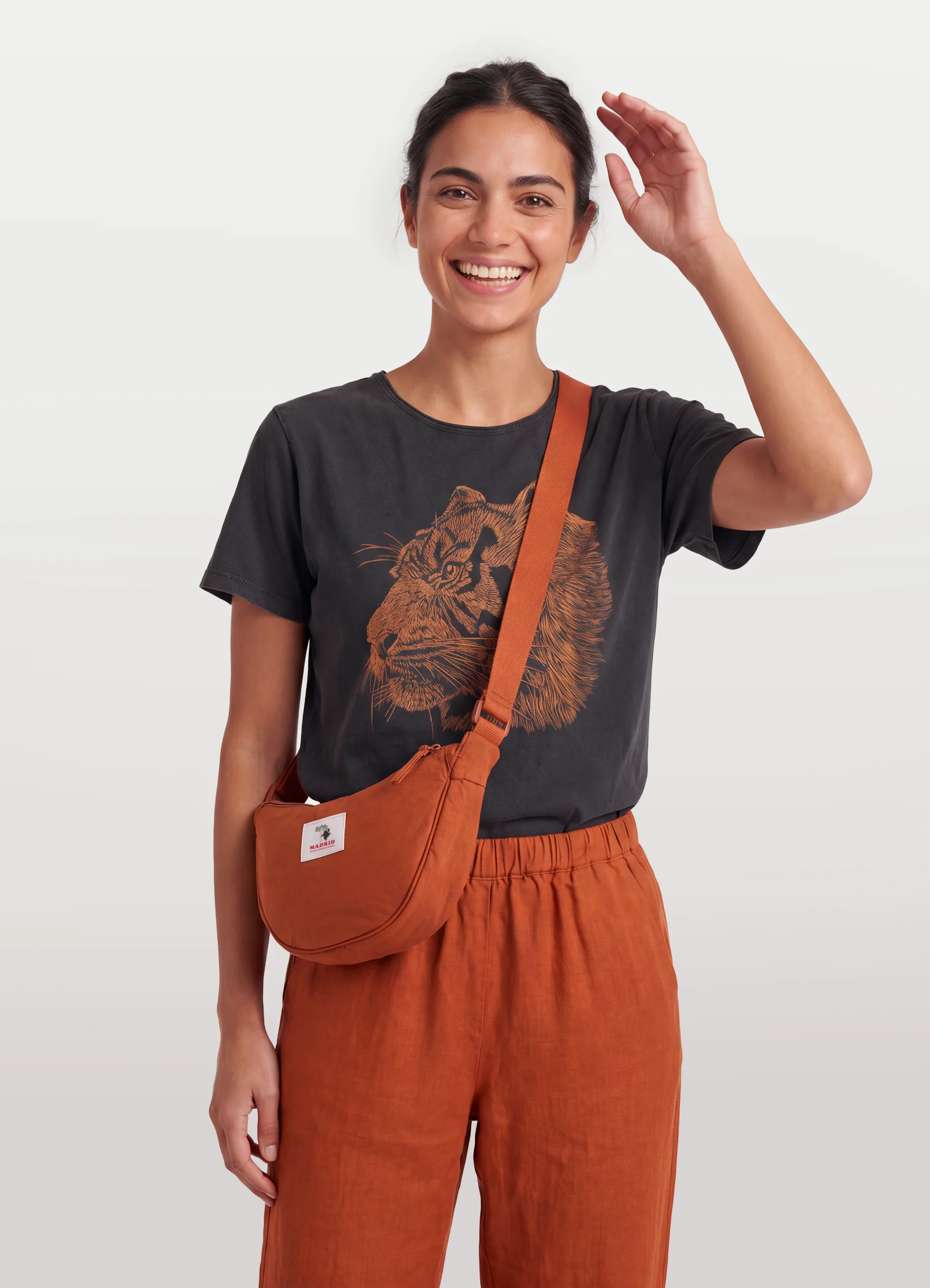 Camiseta mujer Orange Tiger