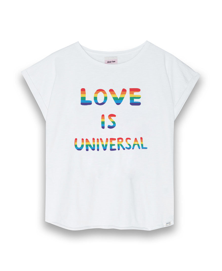 Camiseta mujer Love is LGTBI