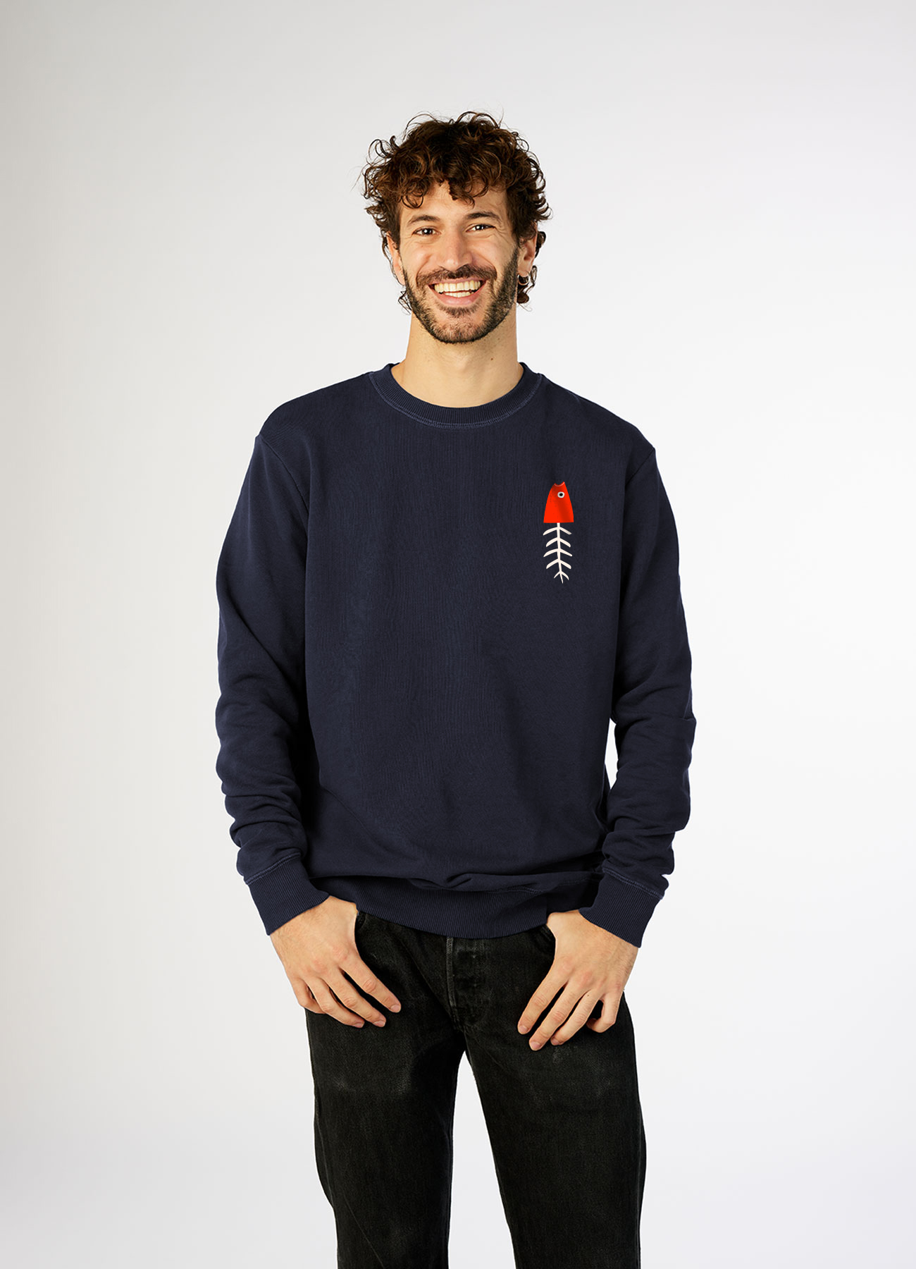 Sudadera hombre Fish