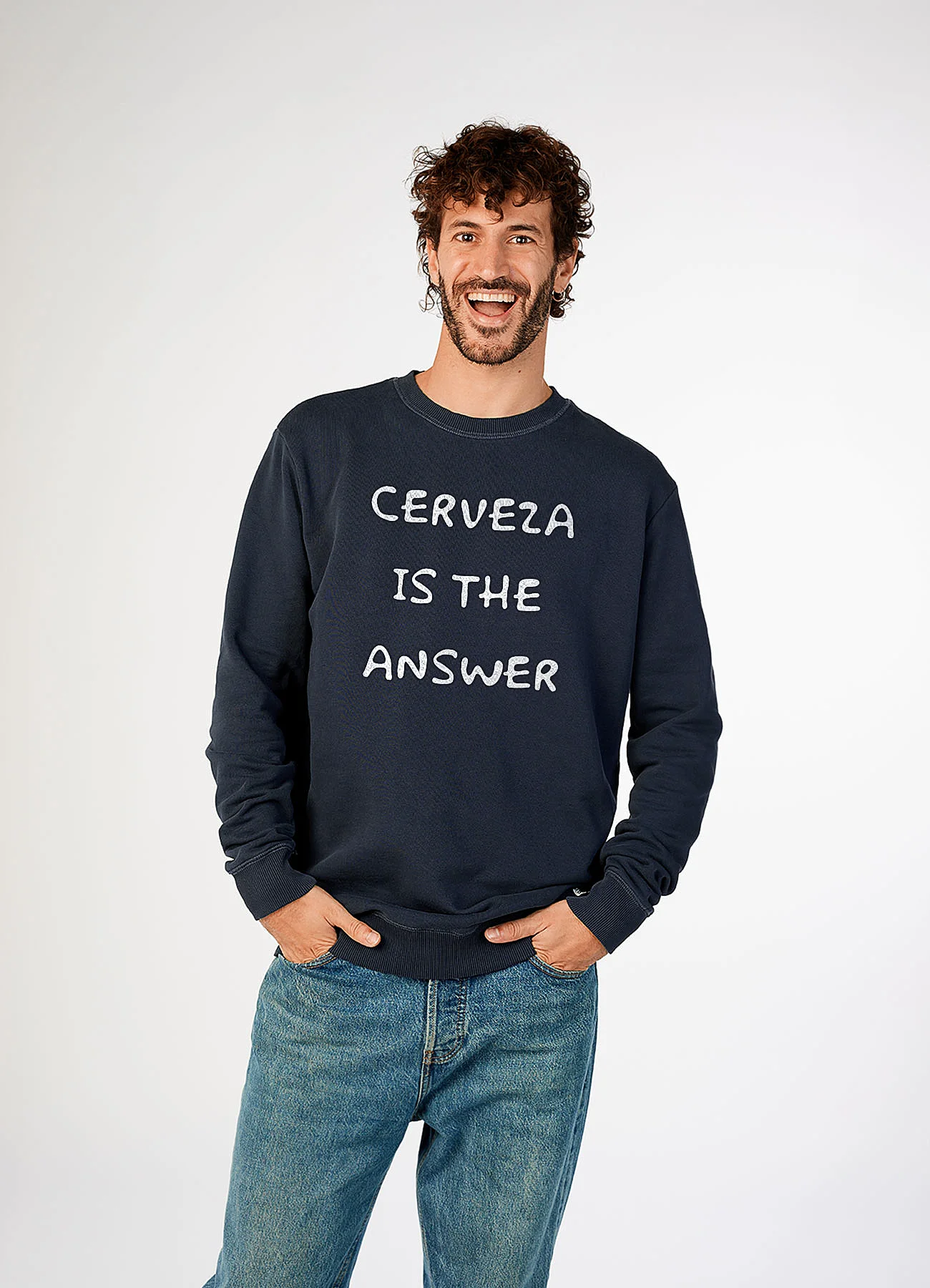 Sudadera Hombre Cerveza