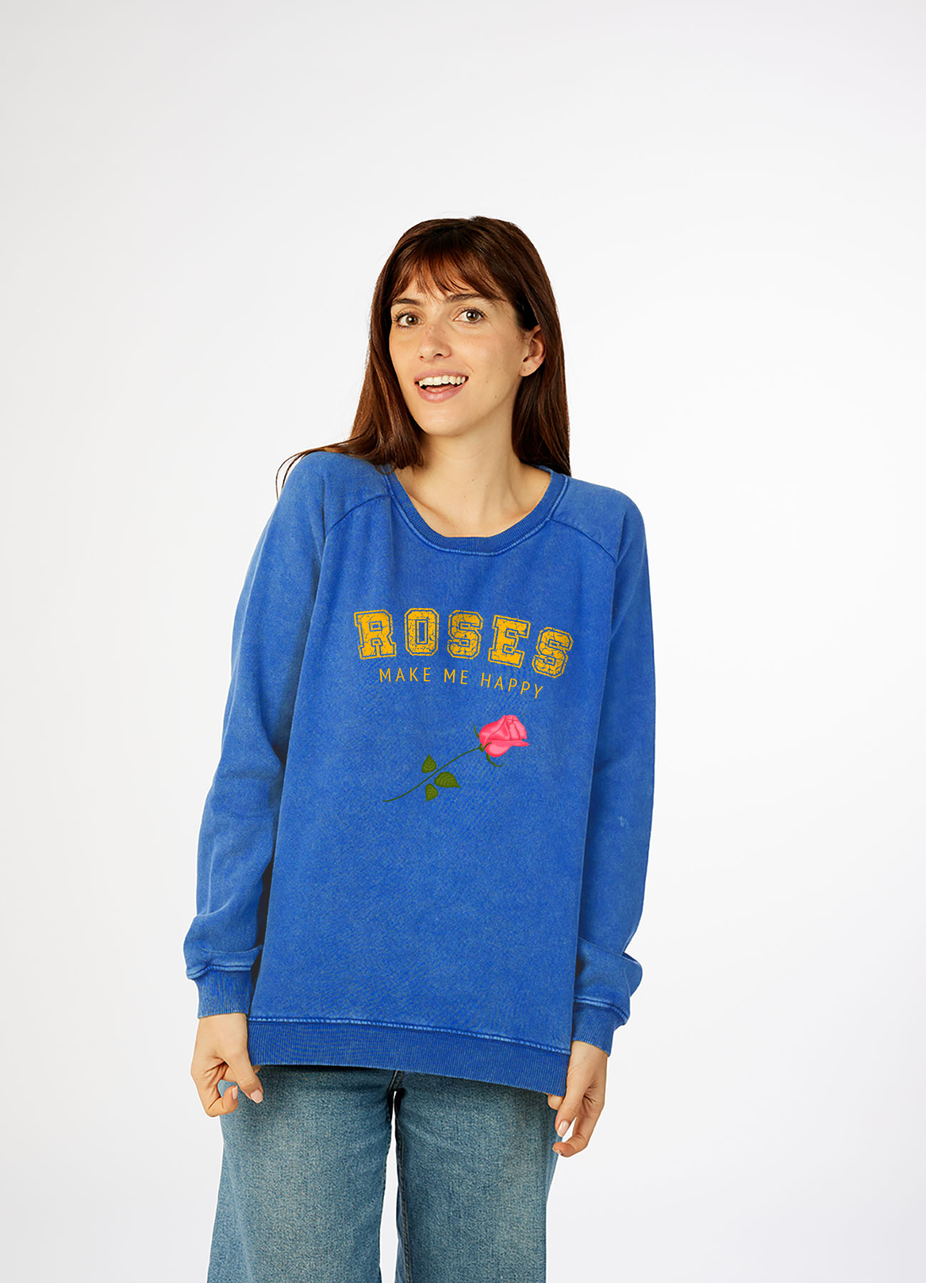 Sudadera mujer Happy sw