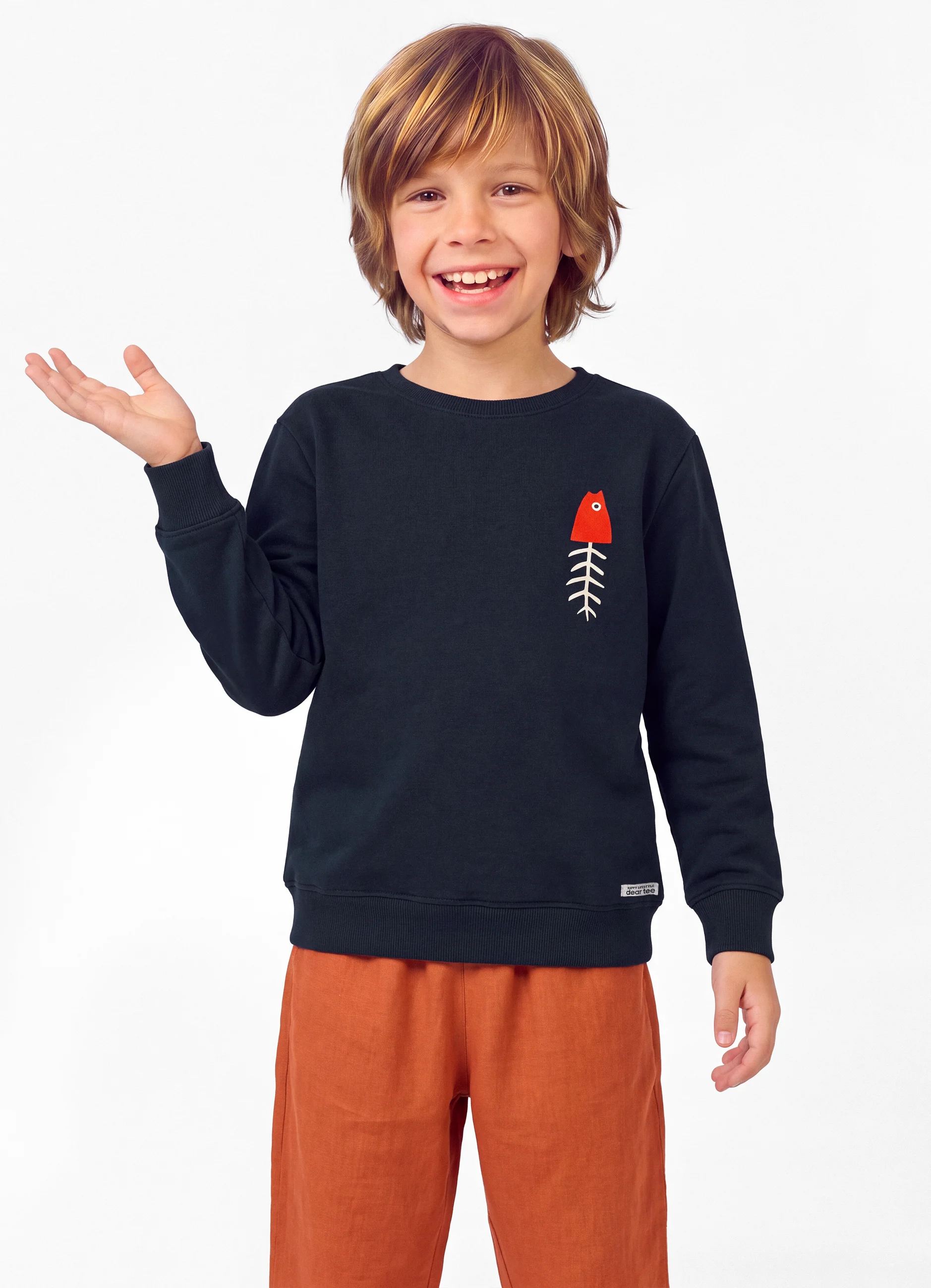 Sudadera niño Fish