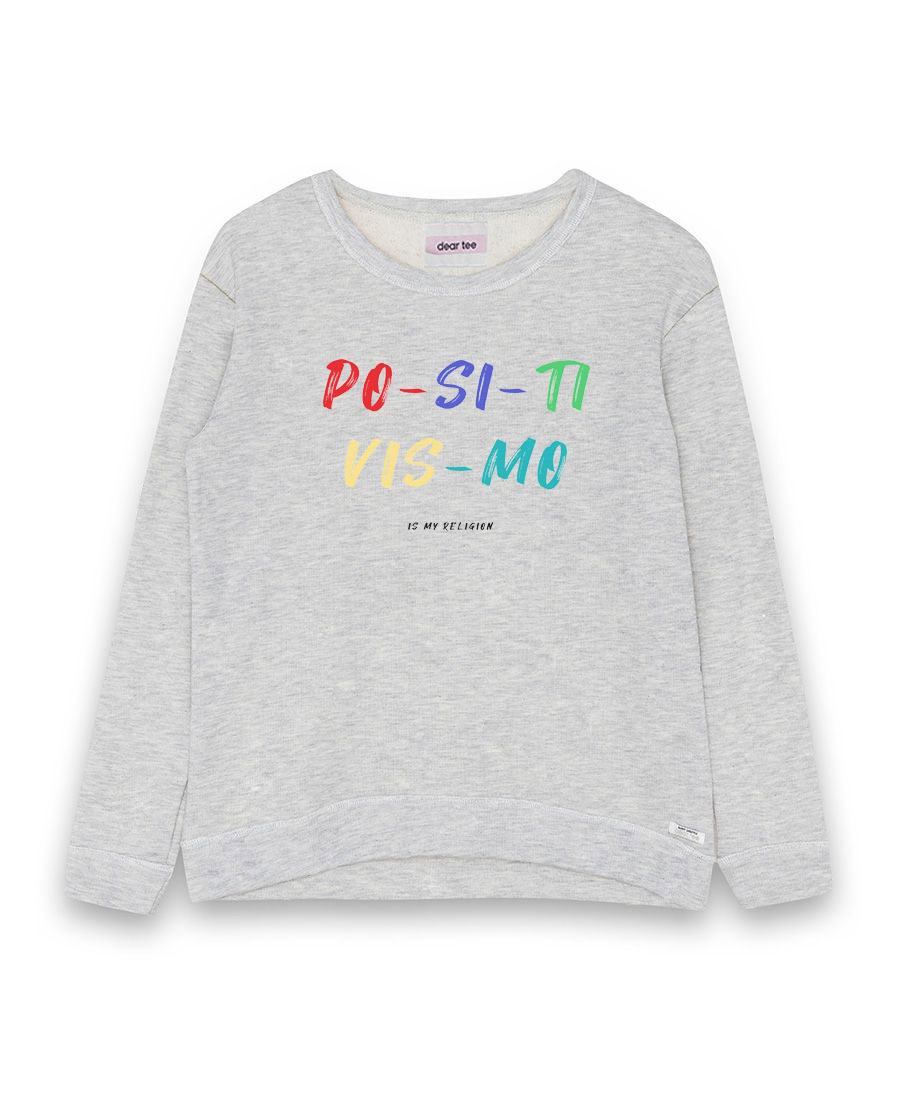 Sudadera mujer positivismo sw