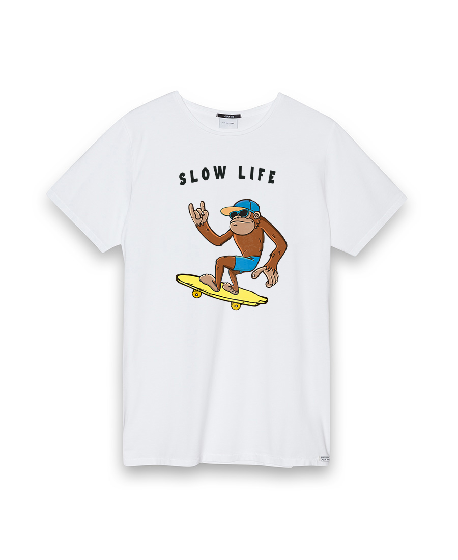 Camiseta hombre slow life