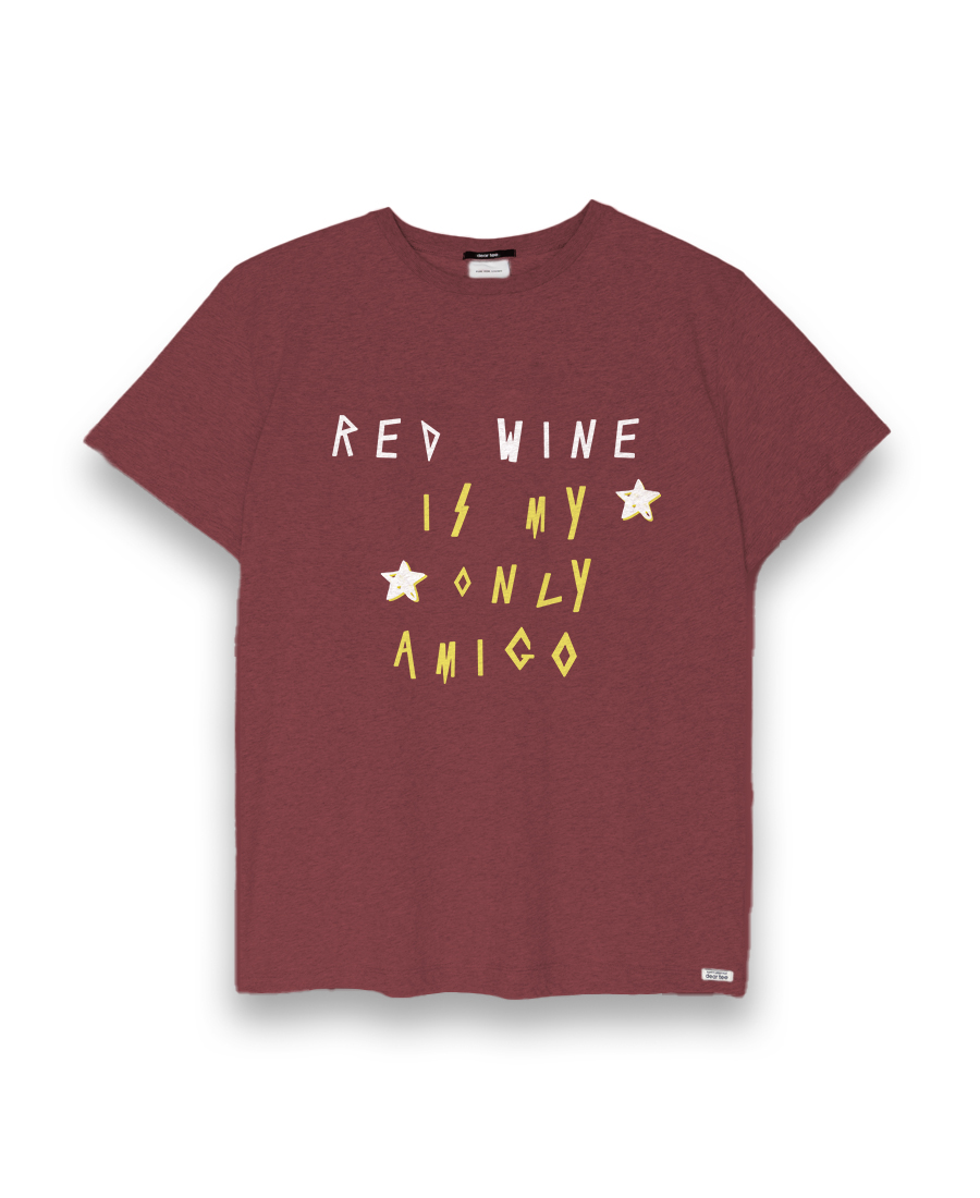 Camiseta hombre red wine h