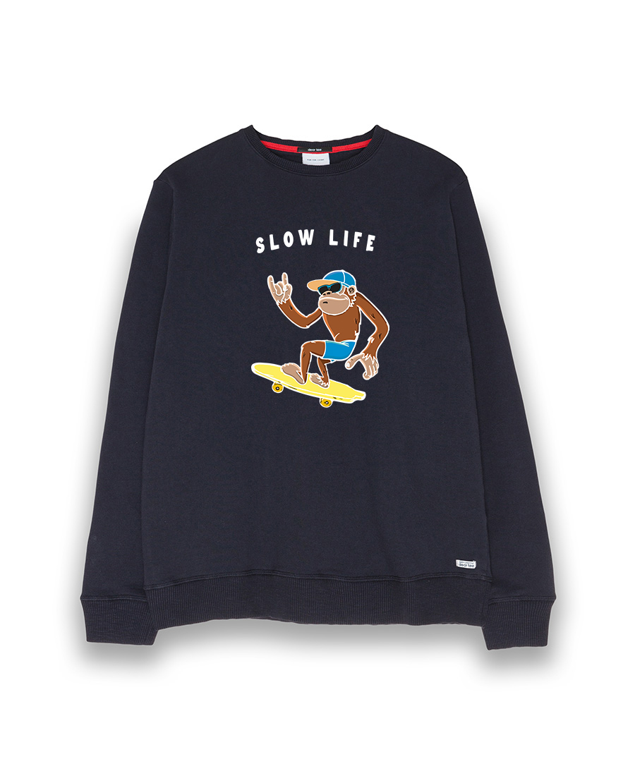 Sudadera hombre slow life h