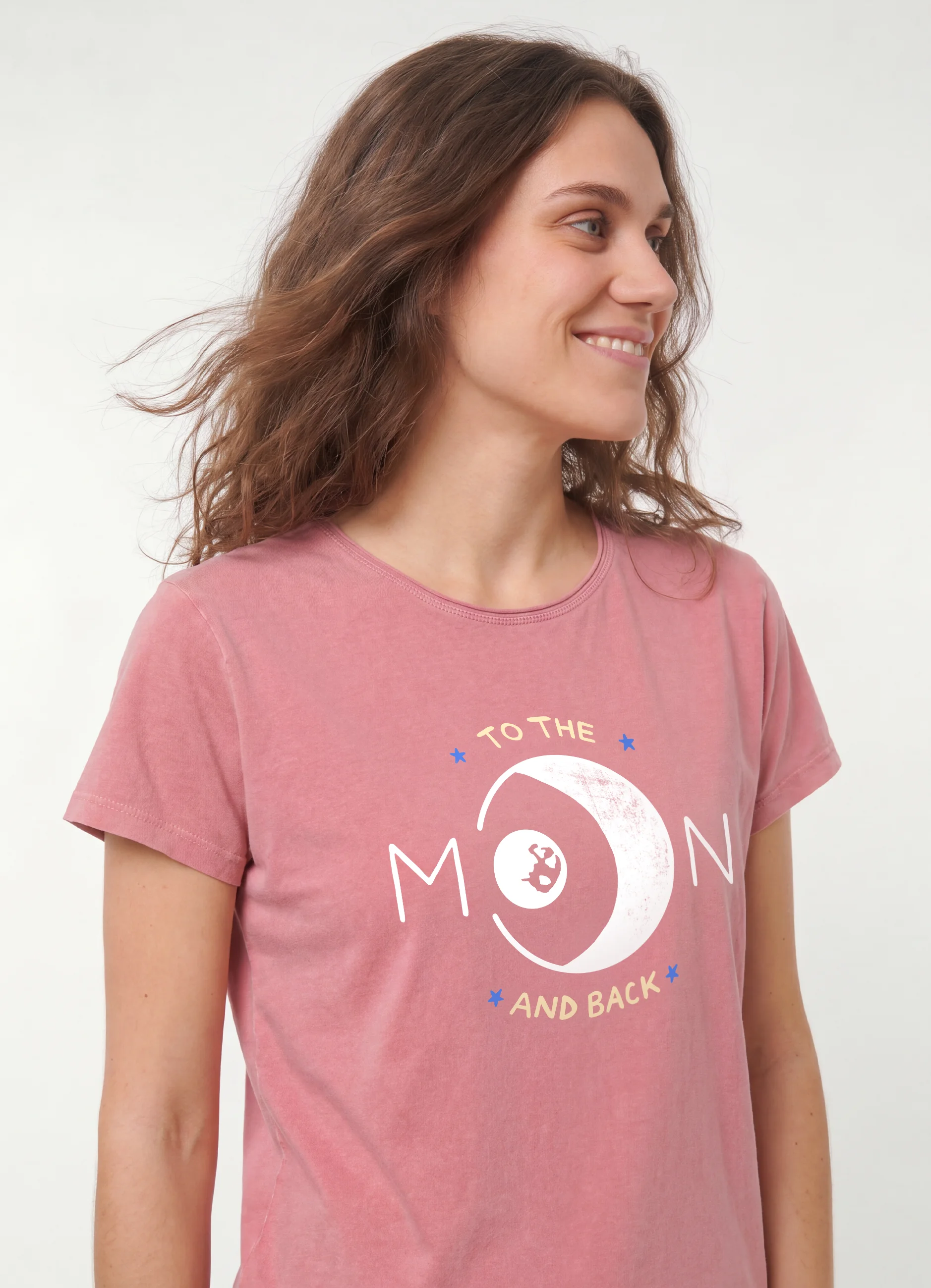 Camiseta mujer red moon