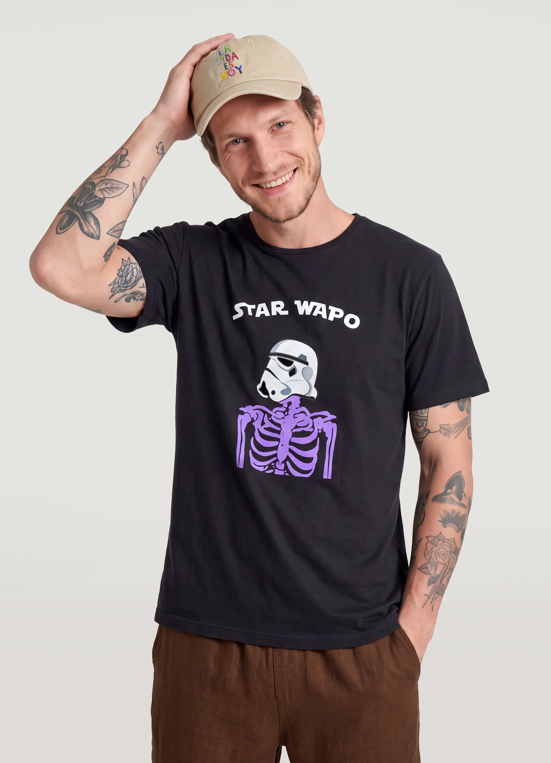 Camiseta hombre star wapo