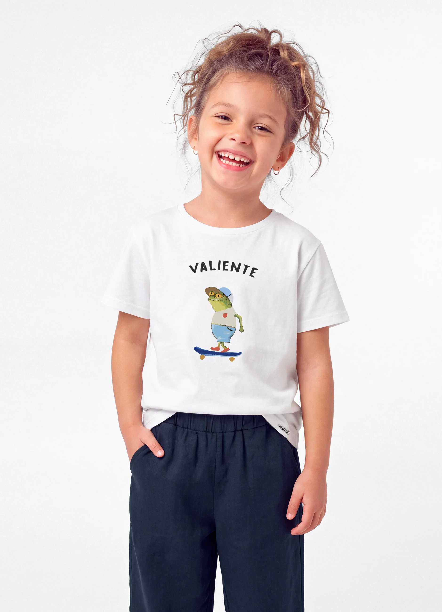 Camiseta kids valiente