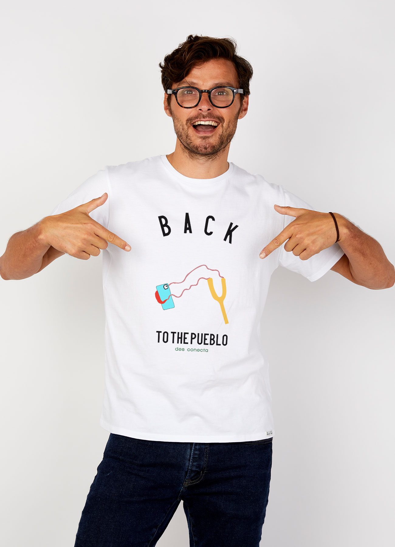 Camiseta hombre pueblo - Dear Tee