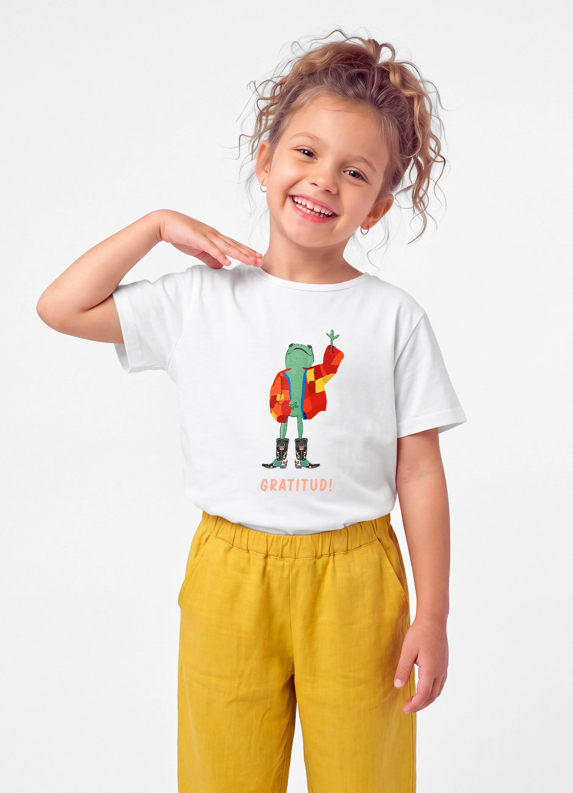 Camiseta Kids Gratitud