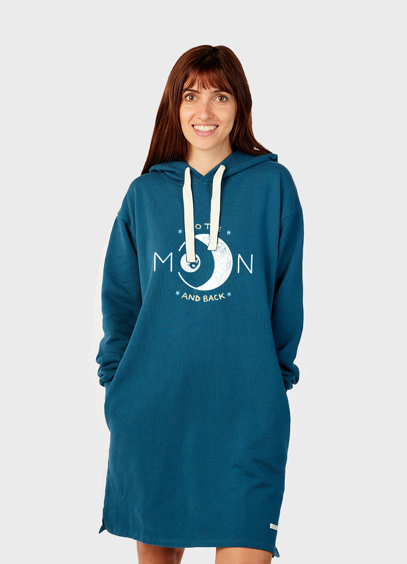 Vestido mujer Hoodie To the moon