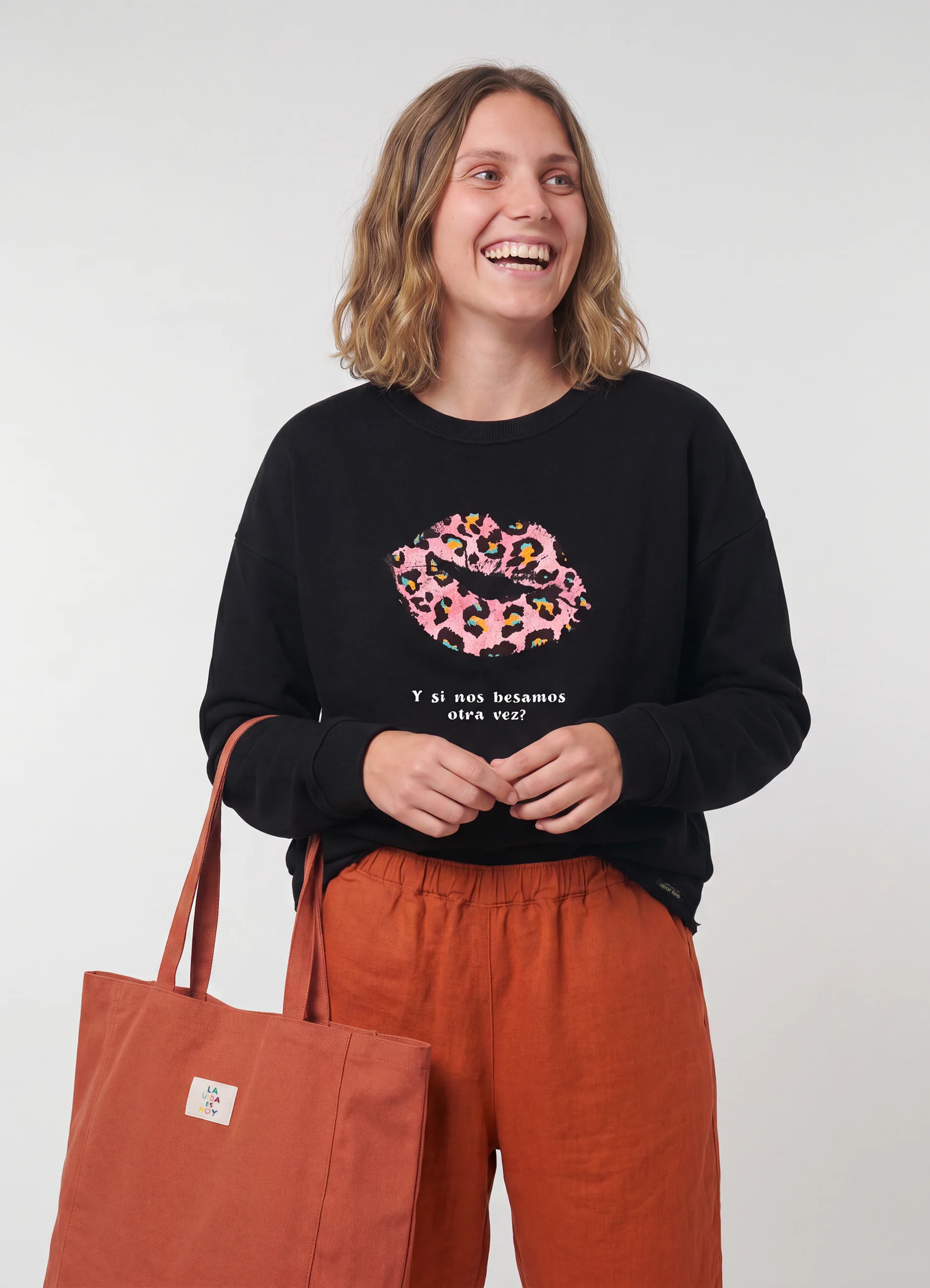 Sudadera mujer besamos sw