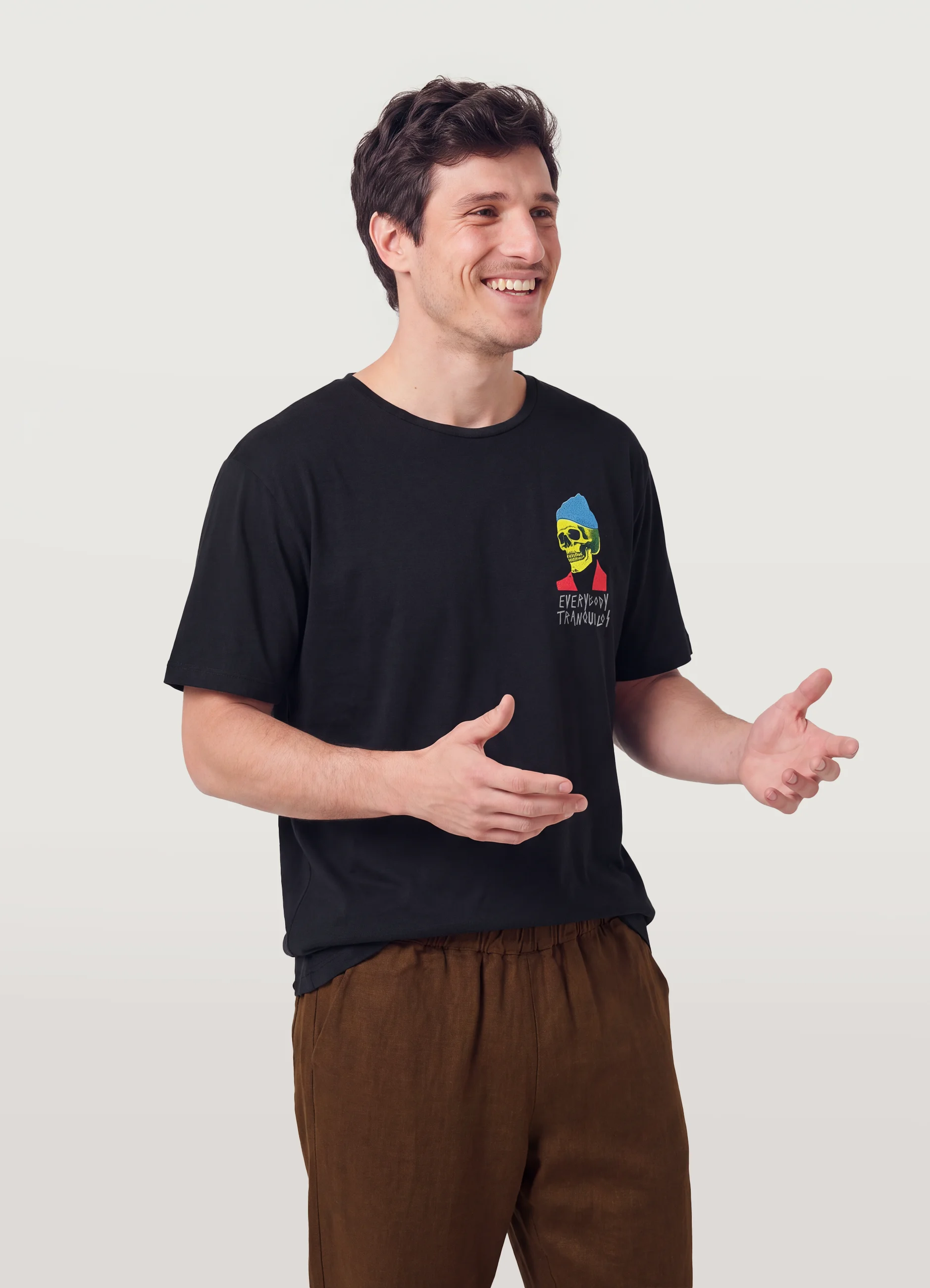 Camiseta hombre tranquilos