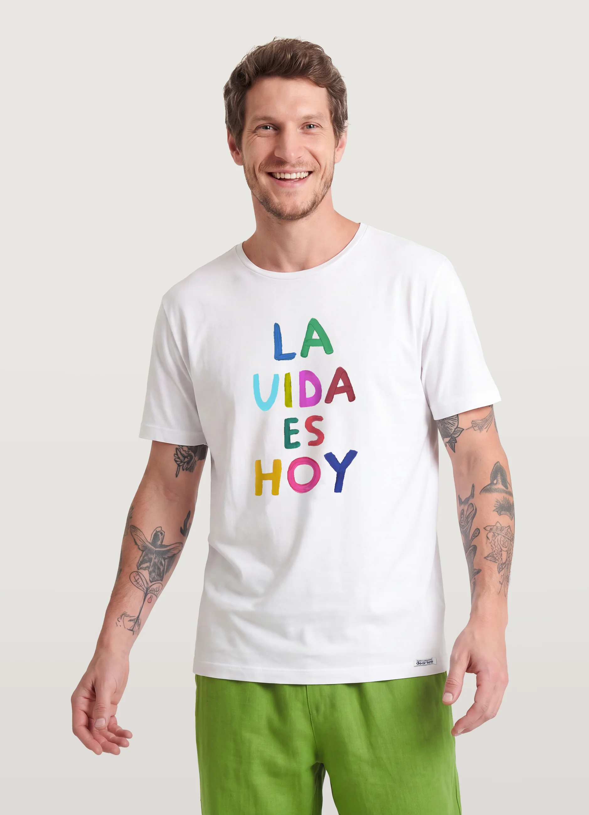 Camiseta hombre La vida