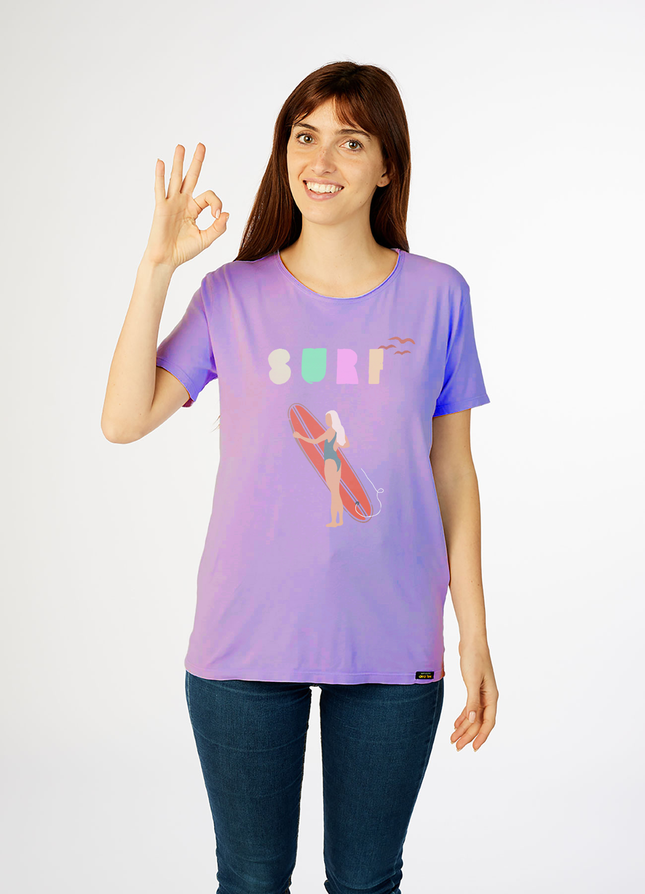 Camiseta mujer surf