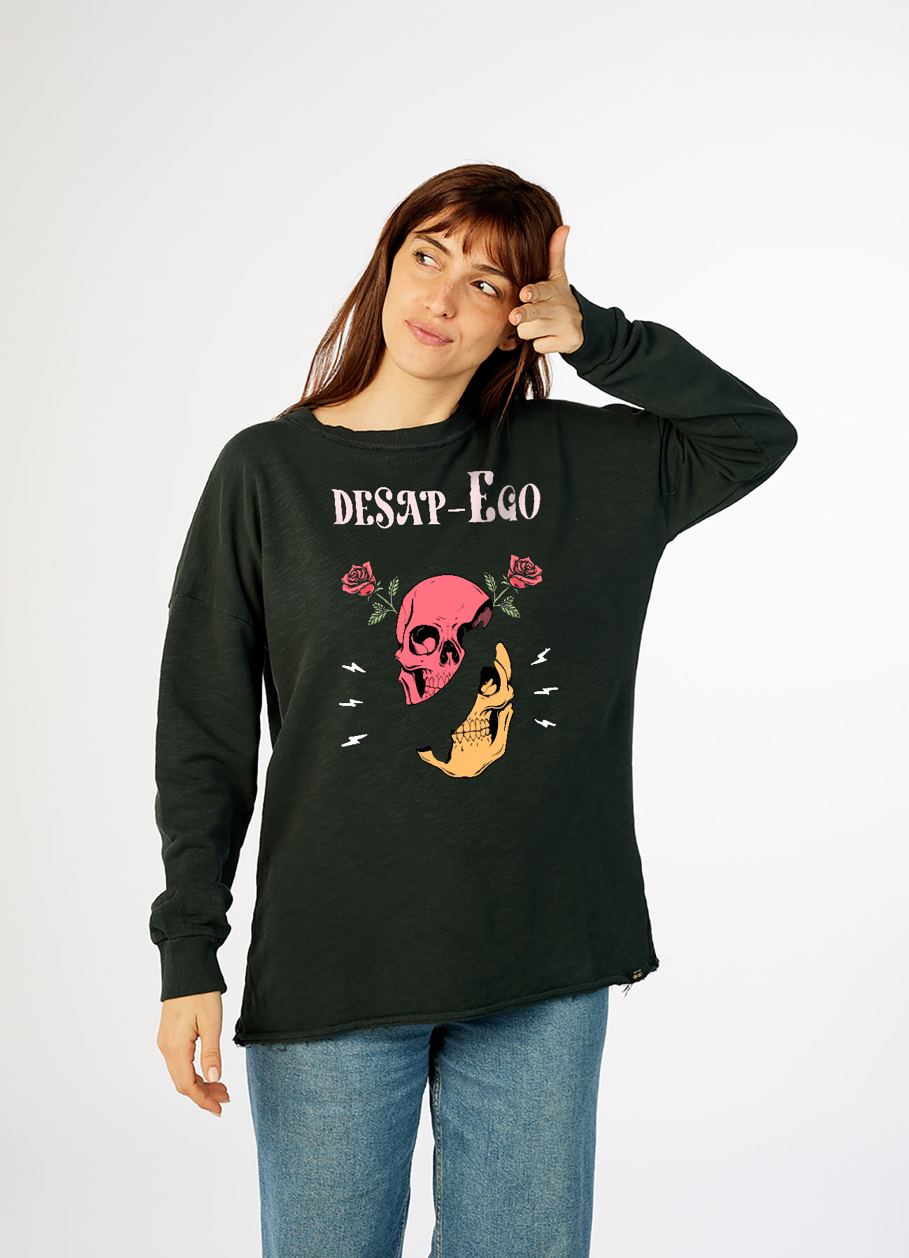 Sudadera mujer desapego