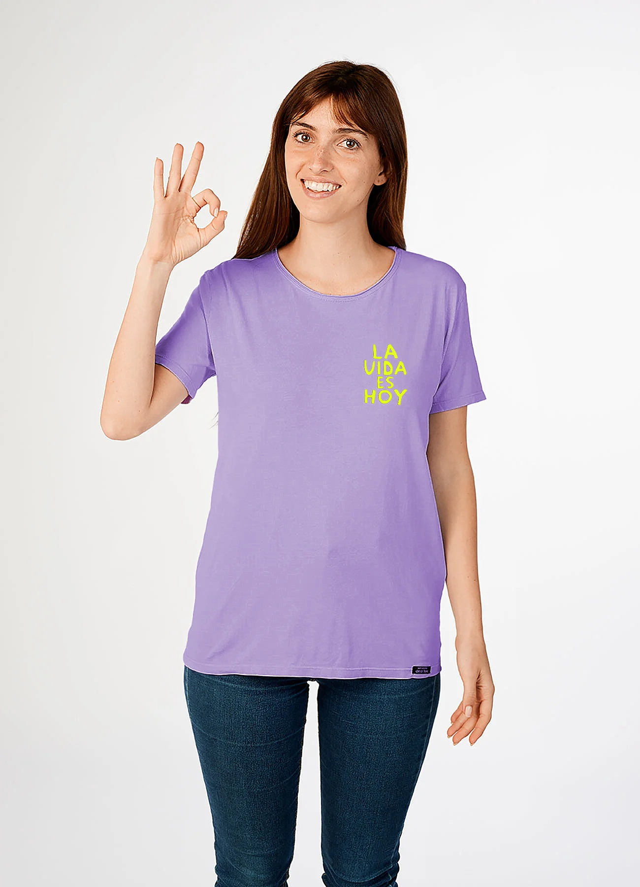 Camiseta mujer calavera vida