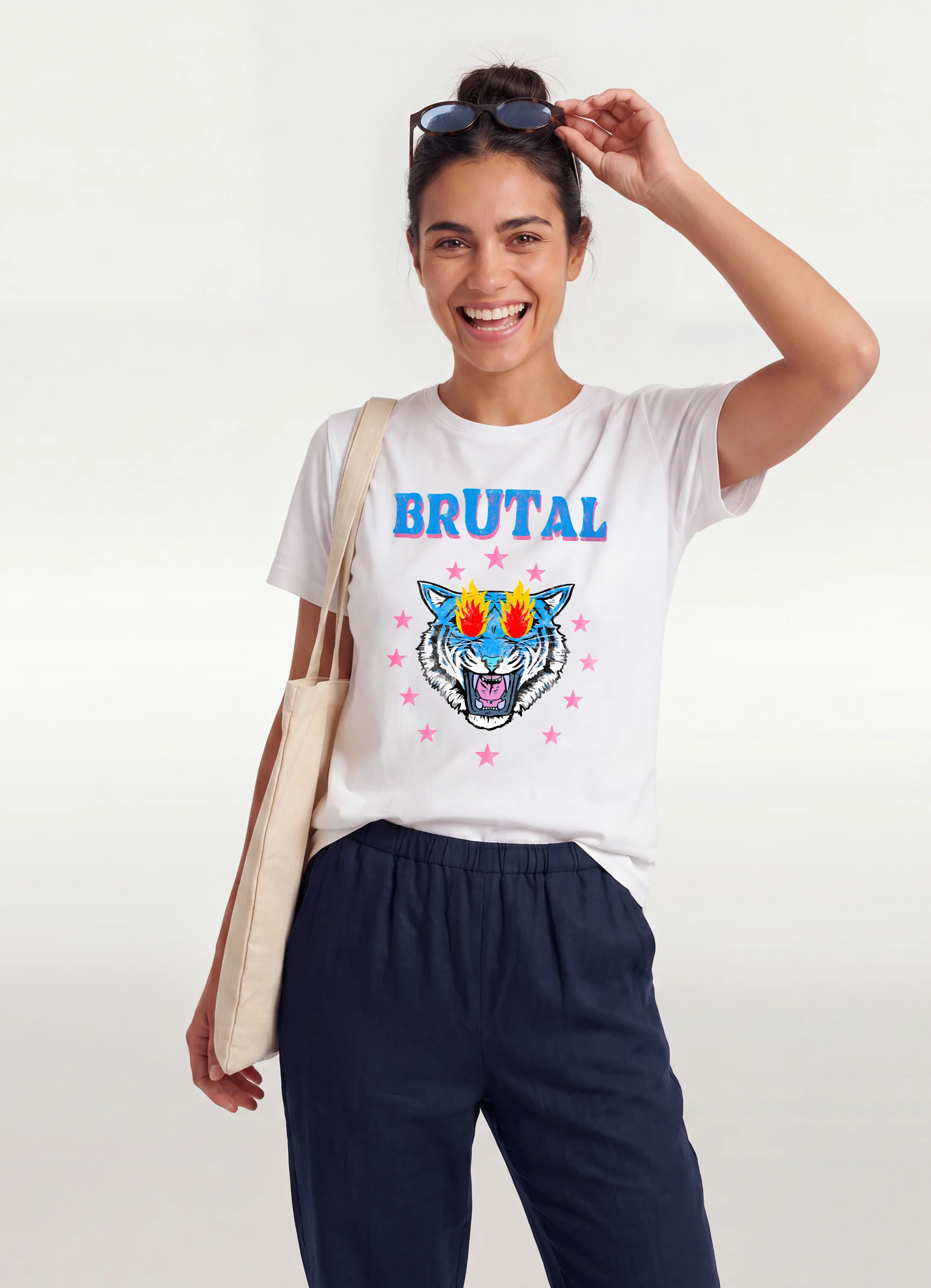 Camiseta mujer Brutal Tiger