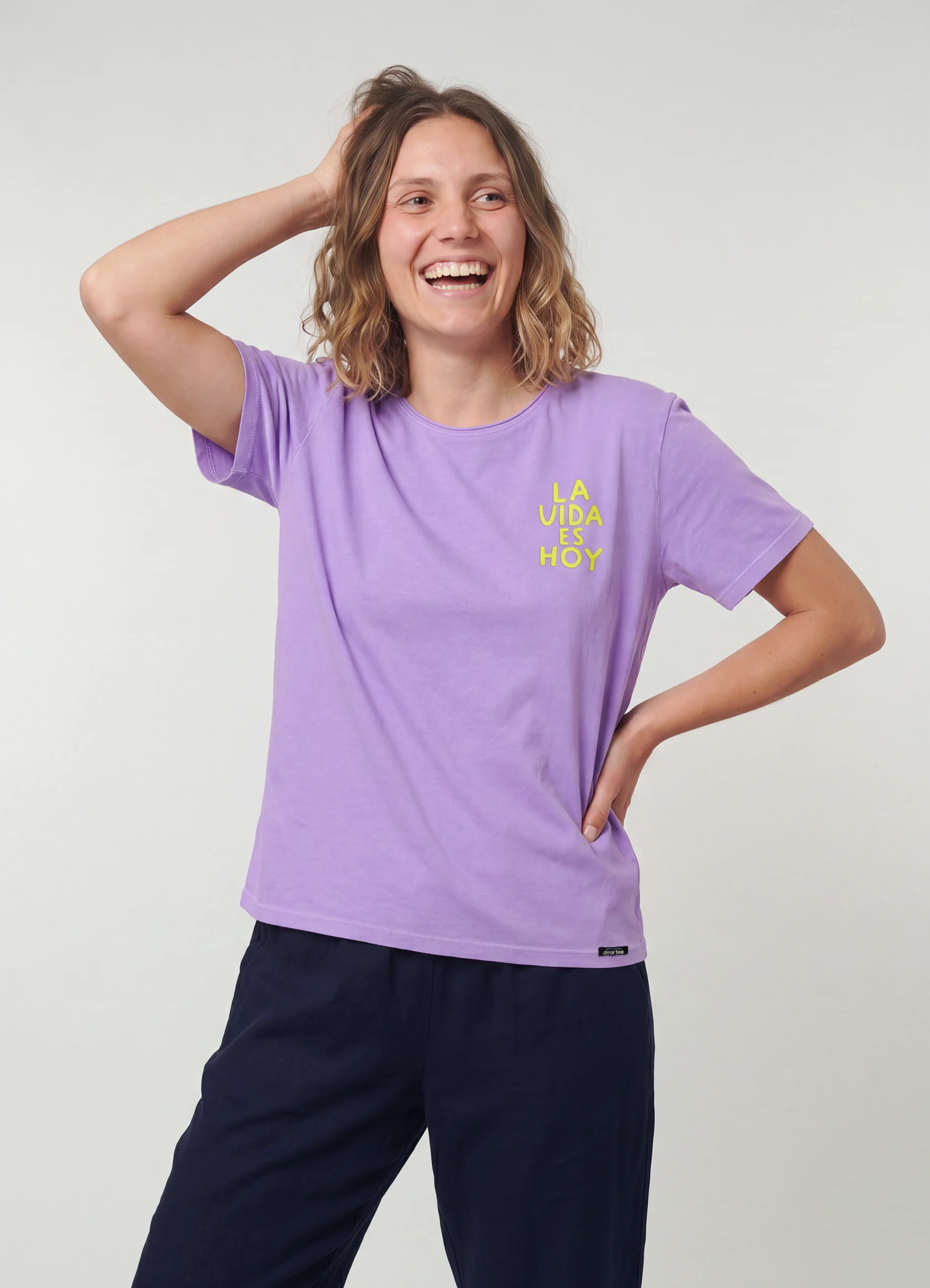Camiseta mujer calavera vida