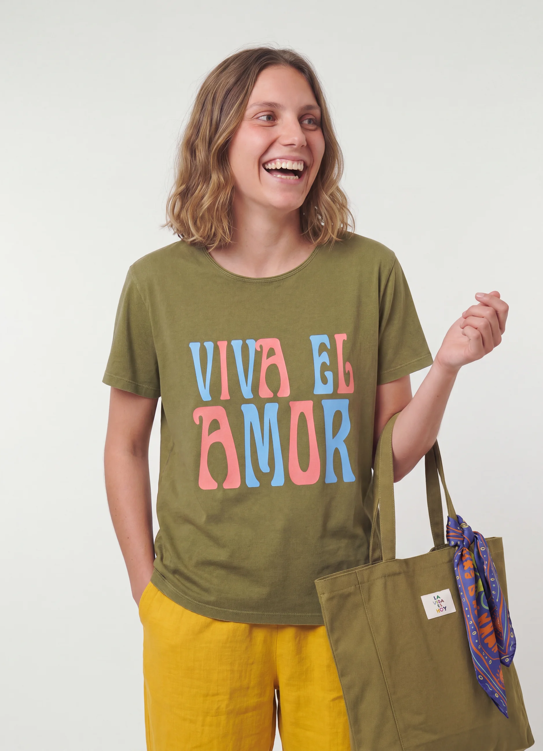 Camiseta mujer Viva el amor
