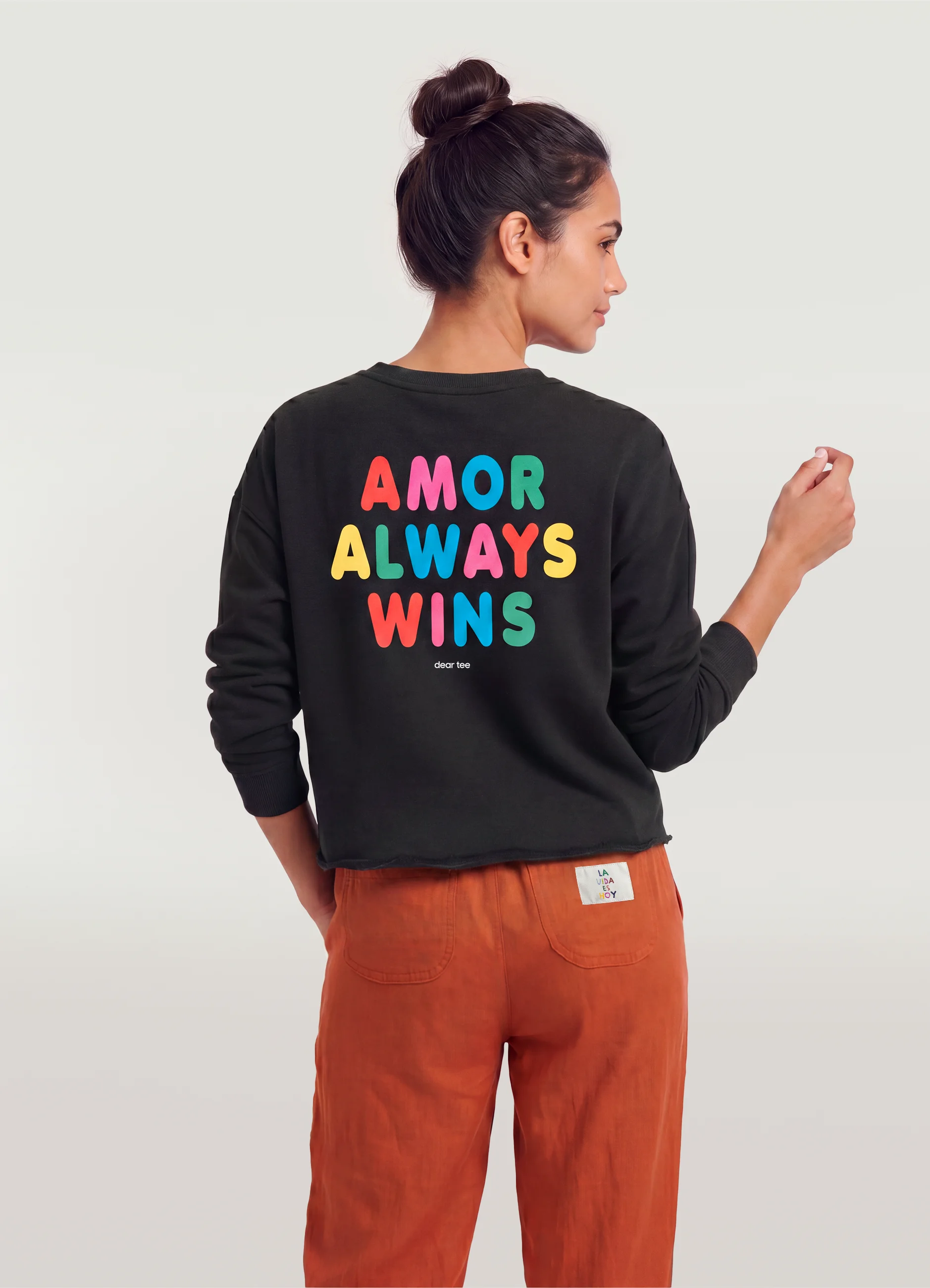 Sudadera mujer corazon wins