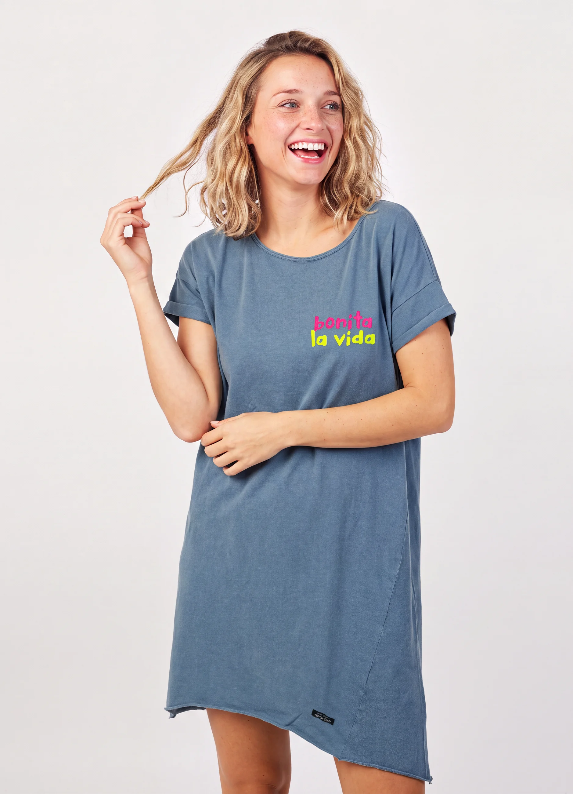 Vestido mujer vida corazones
