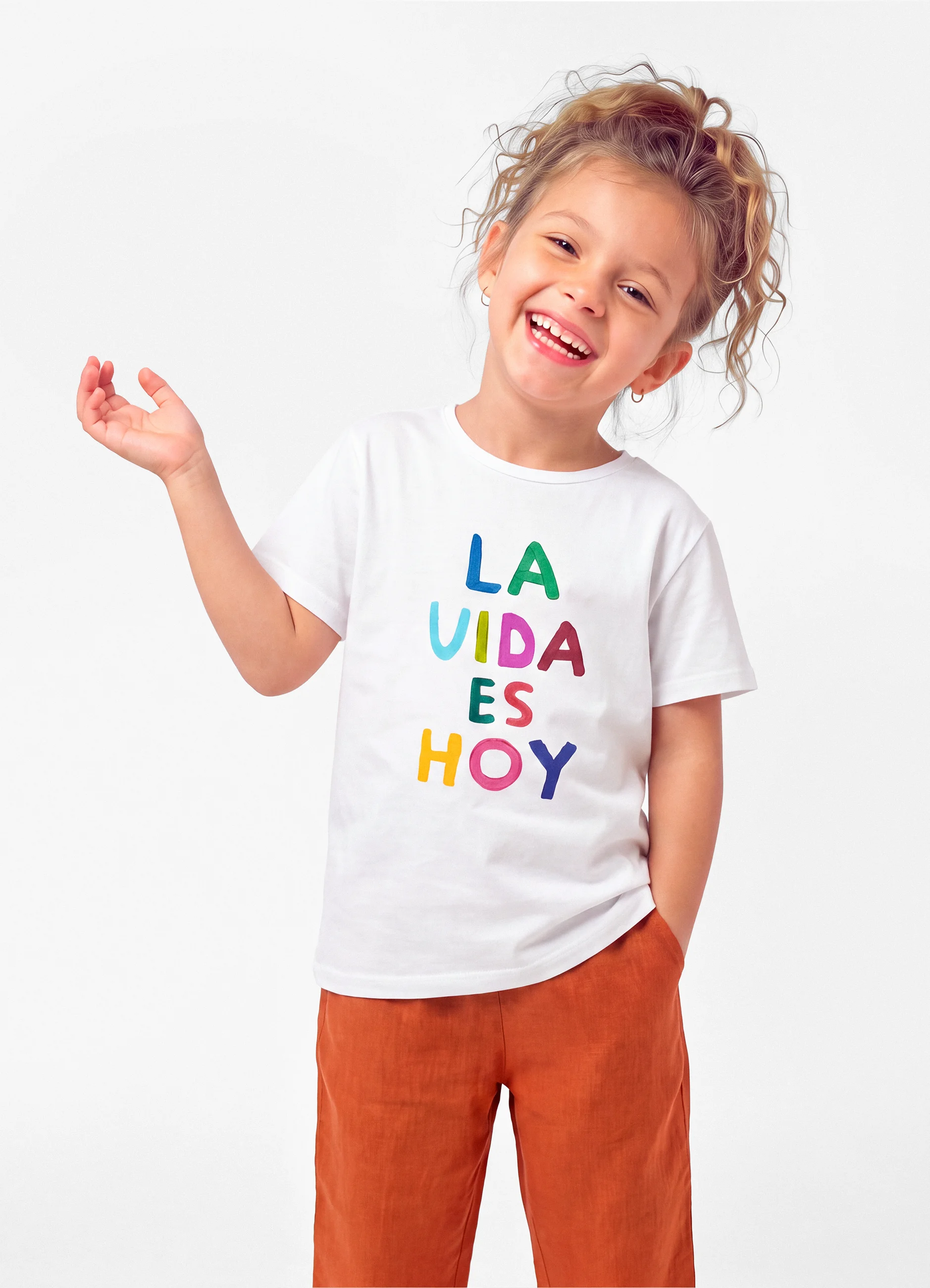 Camiseta Kids La Vida Es Hoy