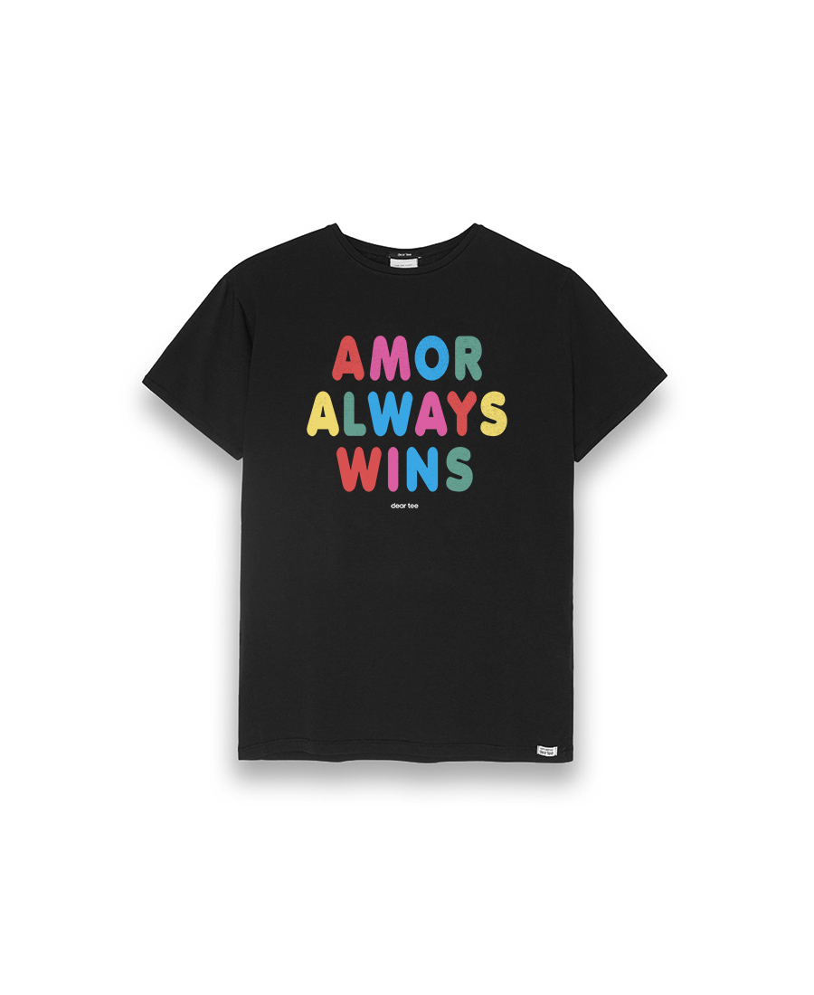 Camiseta Kids Amor Always Wins