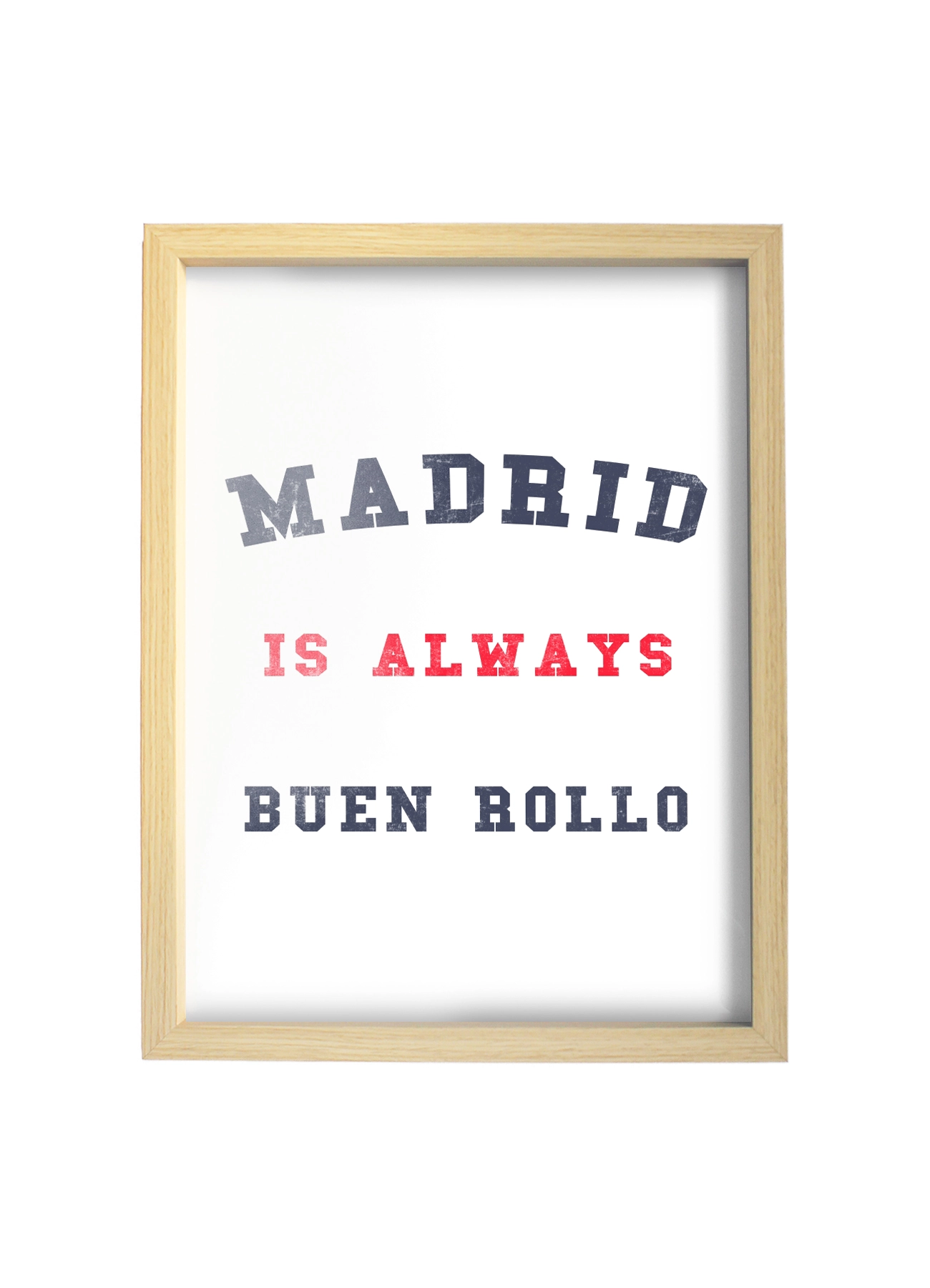 Lámina Madrid Buen Rollo