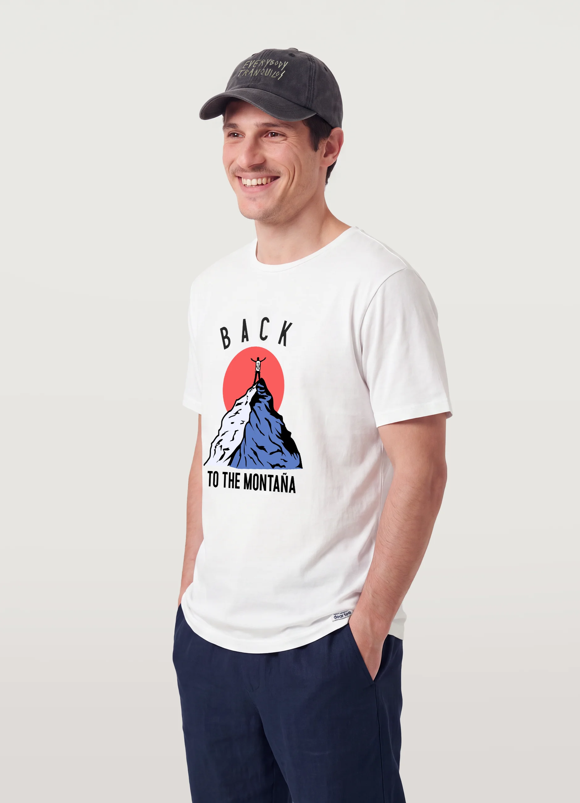 Camiseta Hombre Back to Mountain