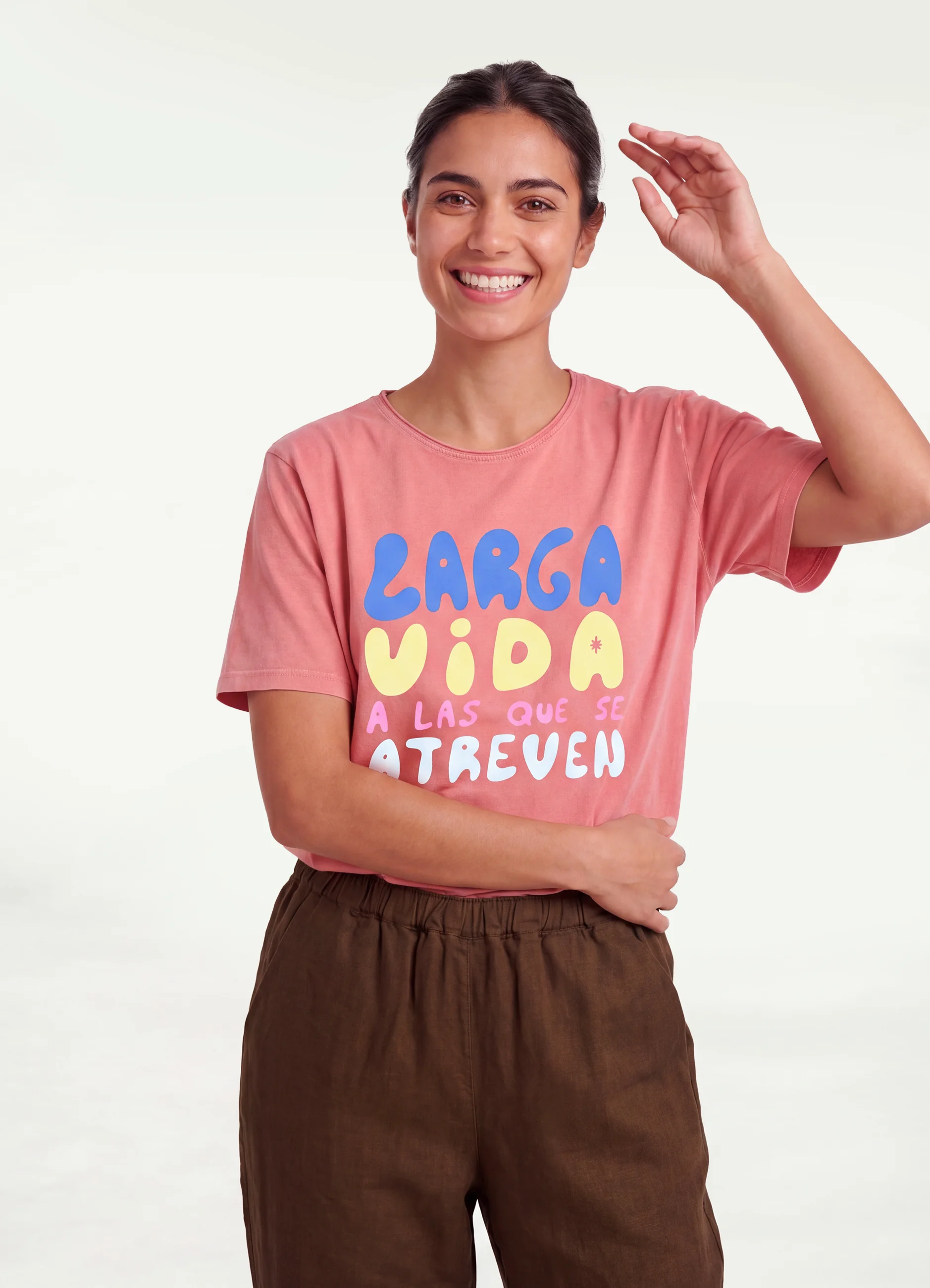 Camiseta mujer Larga Vida