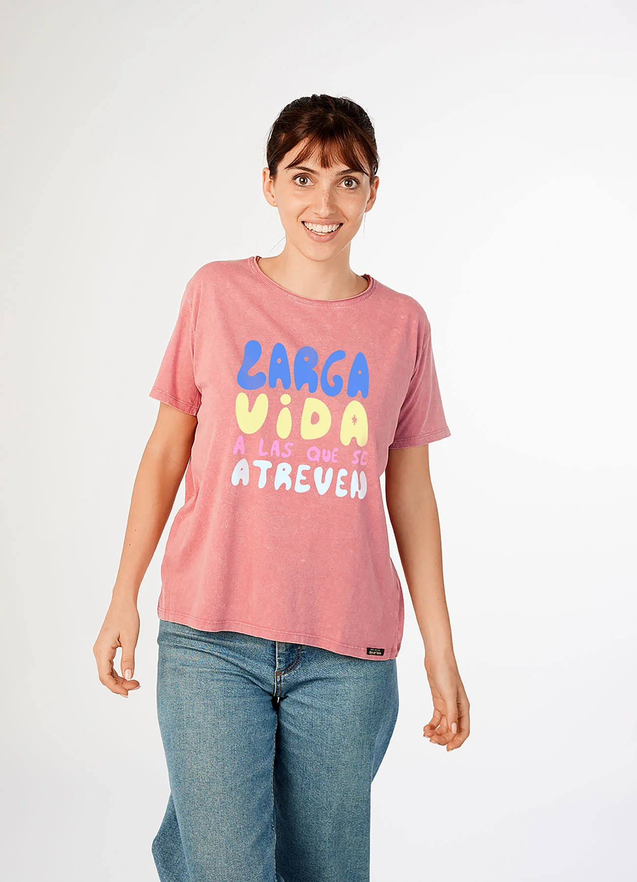 Camiseta mujer Larga Vida
