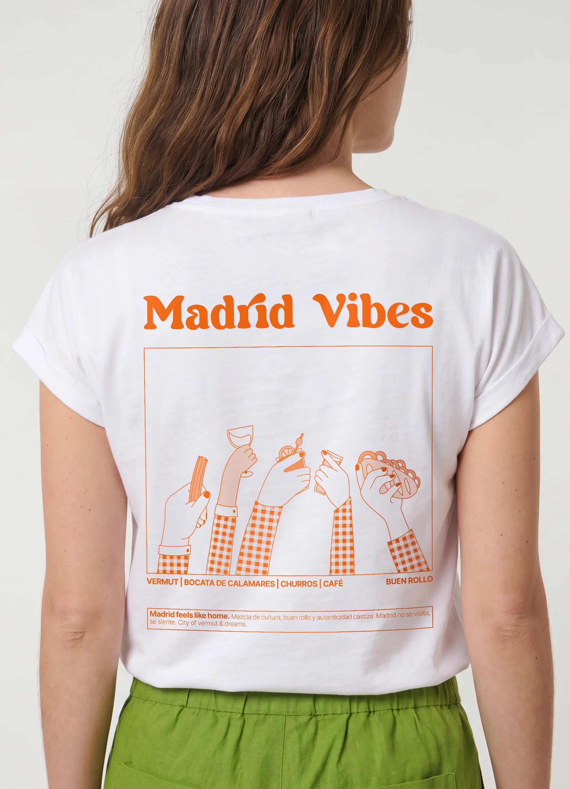 Camiseta mujer Madrid Vibes