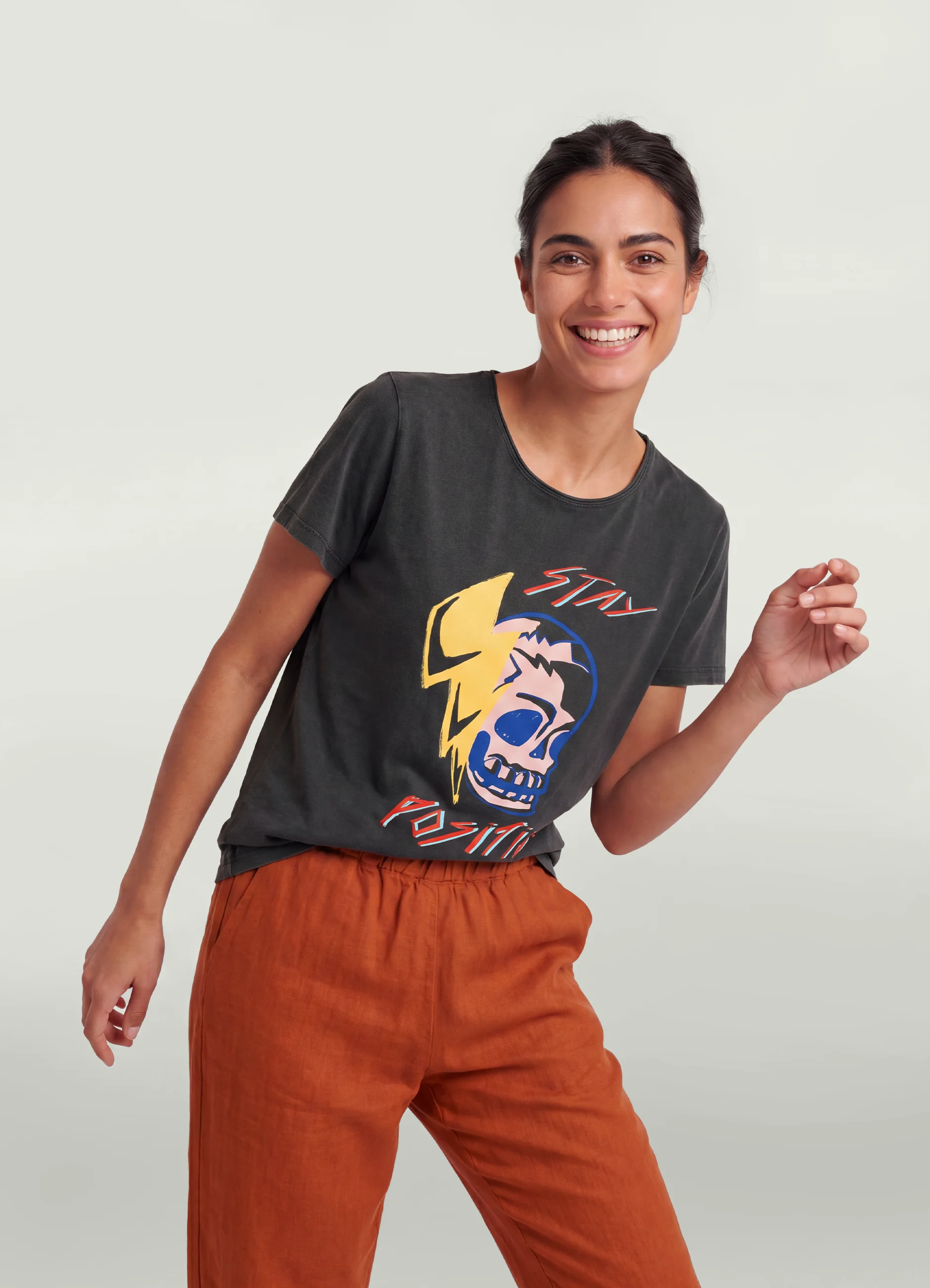 Camiseta mujer Stay Positive