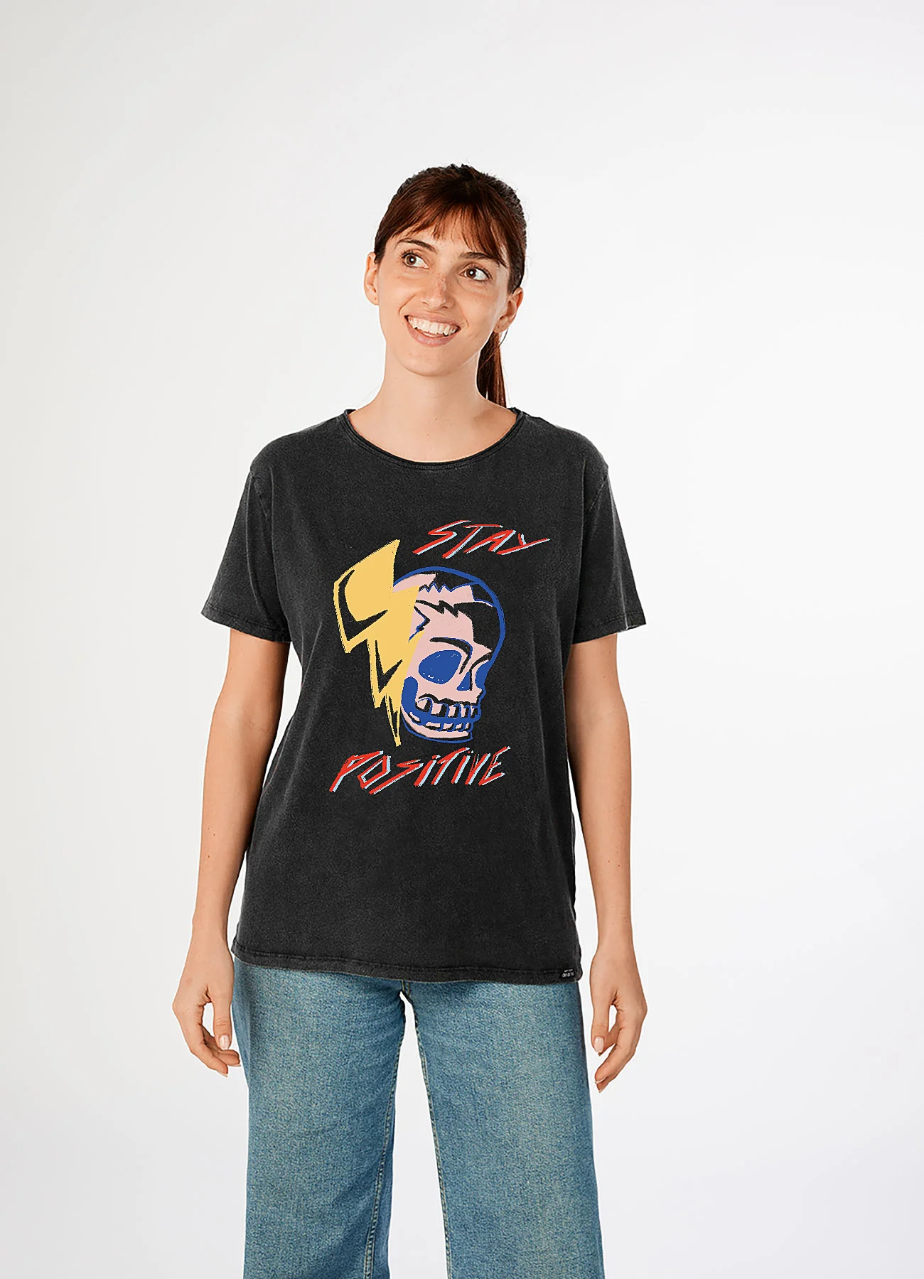 Camiseta mujer Stay Positive
