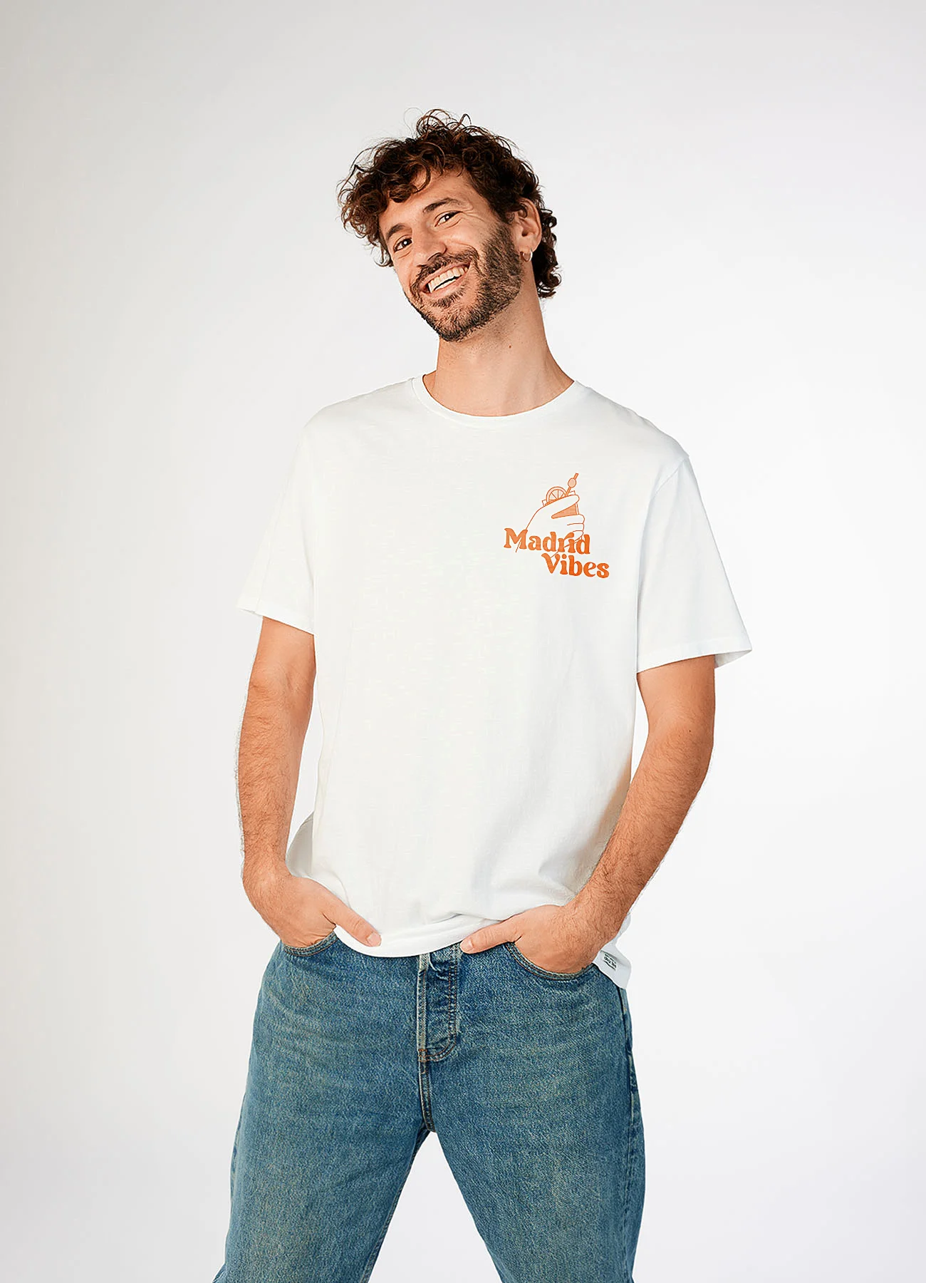 Camiseta hombre Madrid Vibes
