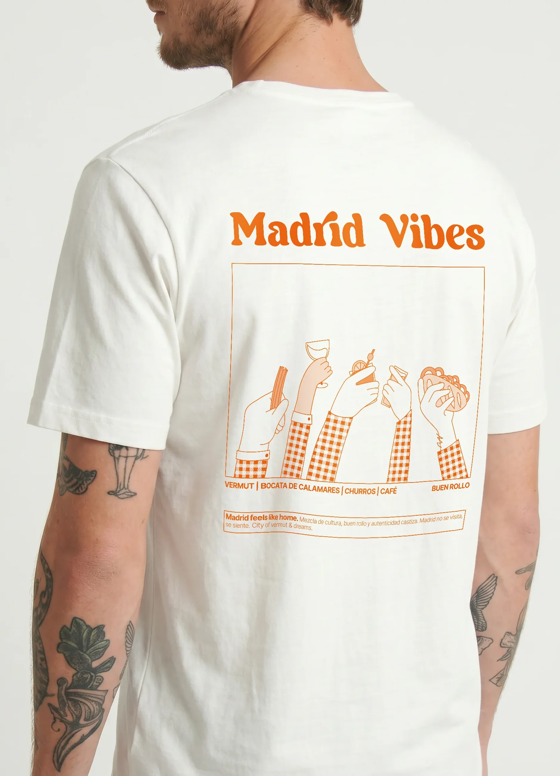 Camiseta hombre Madrid Vibes