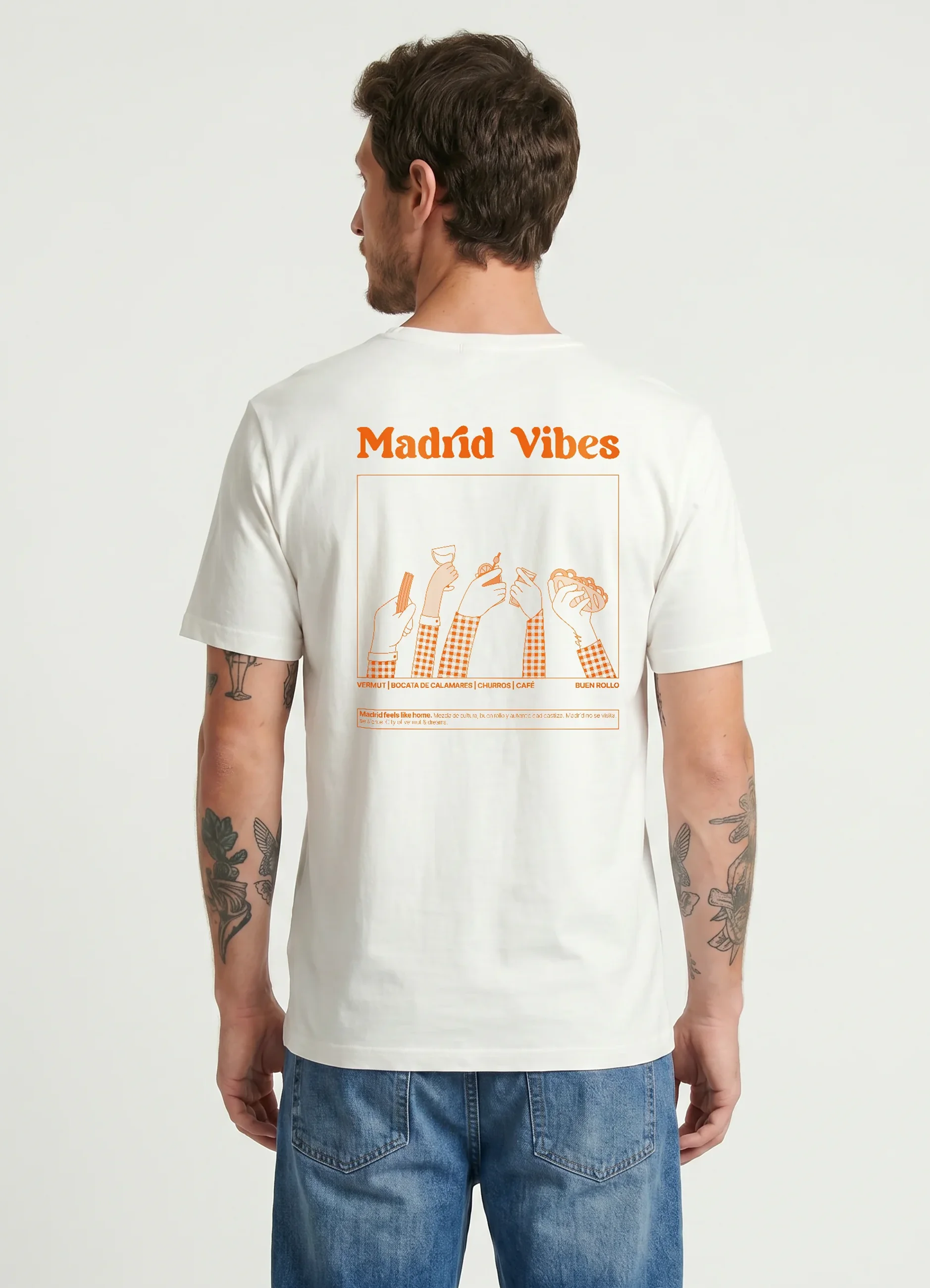 Camiseta hombre Madrid Vibes