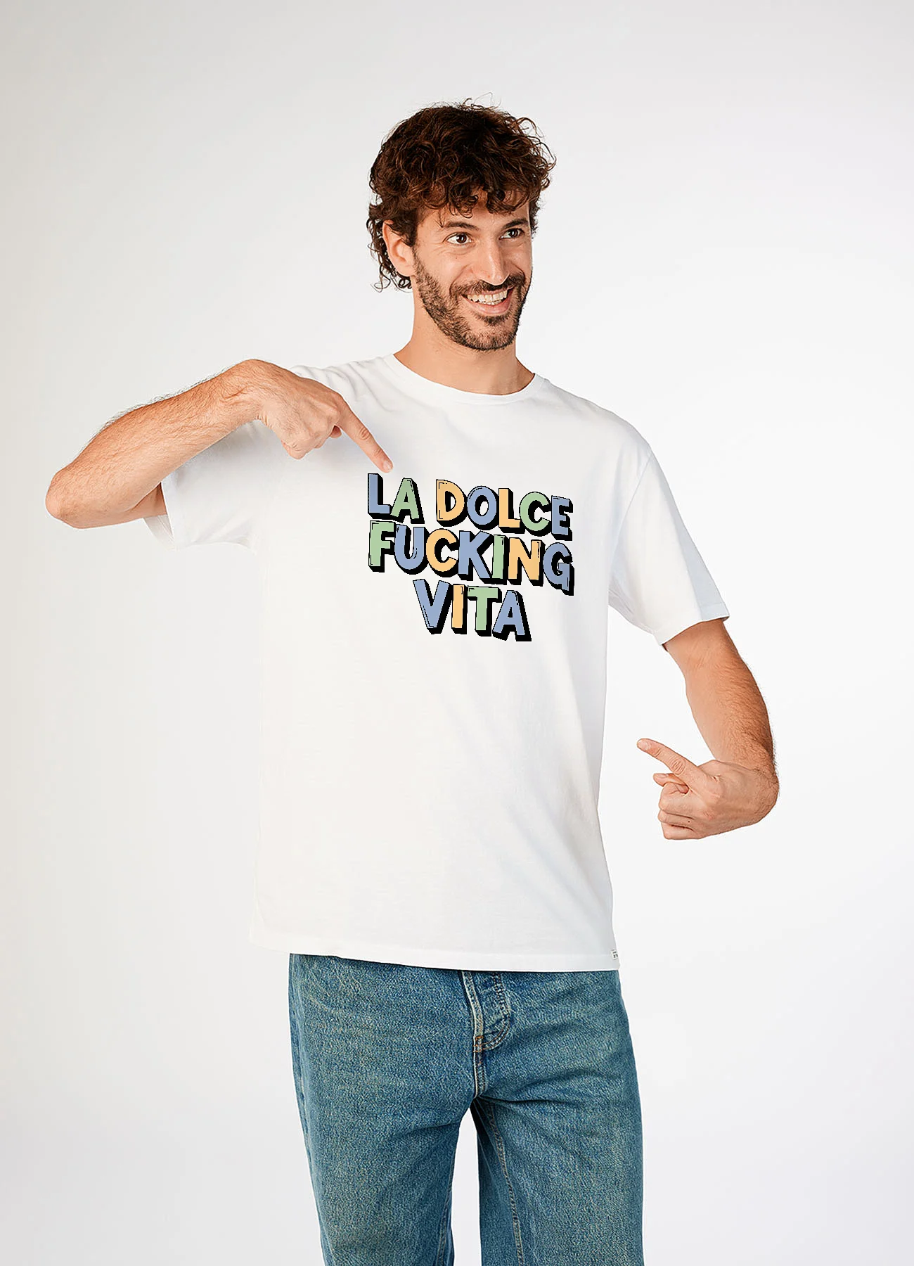 Camiseta hombre Dolce Fucking Vita