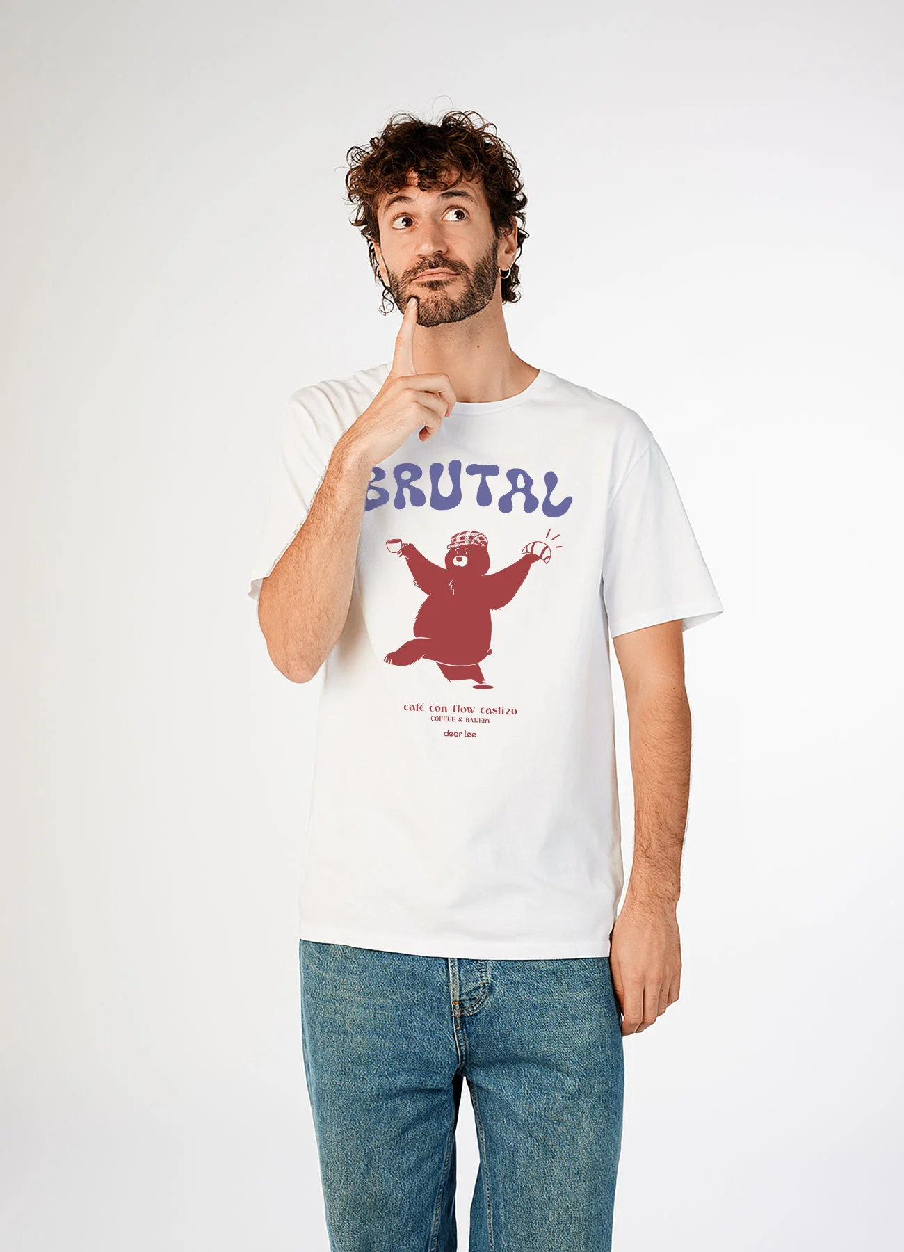 Camiseta Hombre Brutal Oso