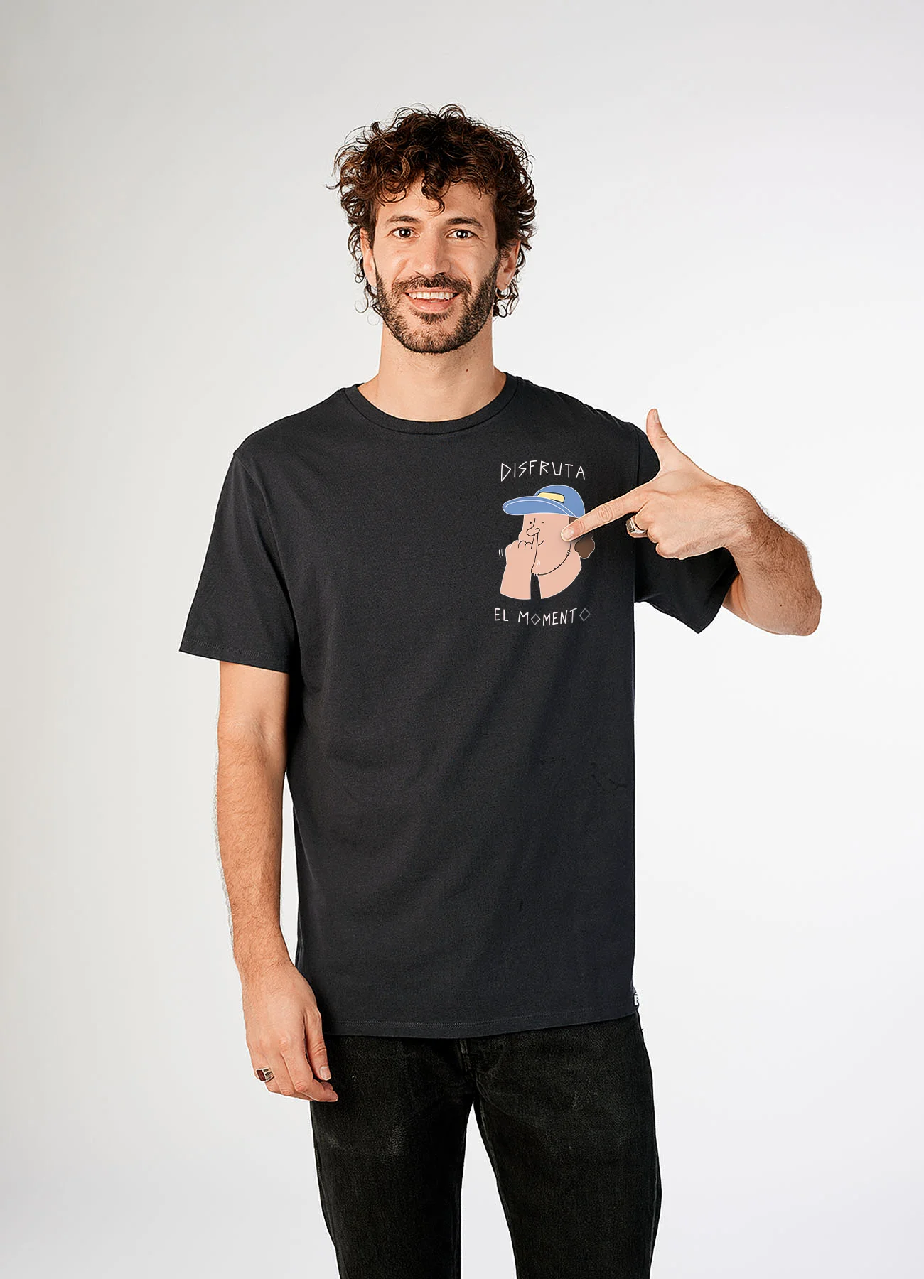 Camiseta hombre Disfruta el Momento