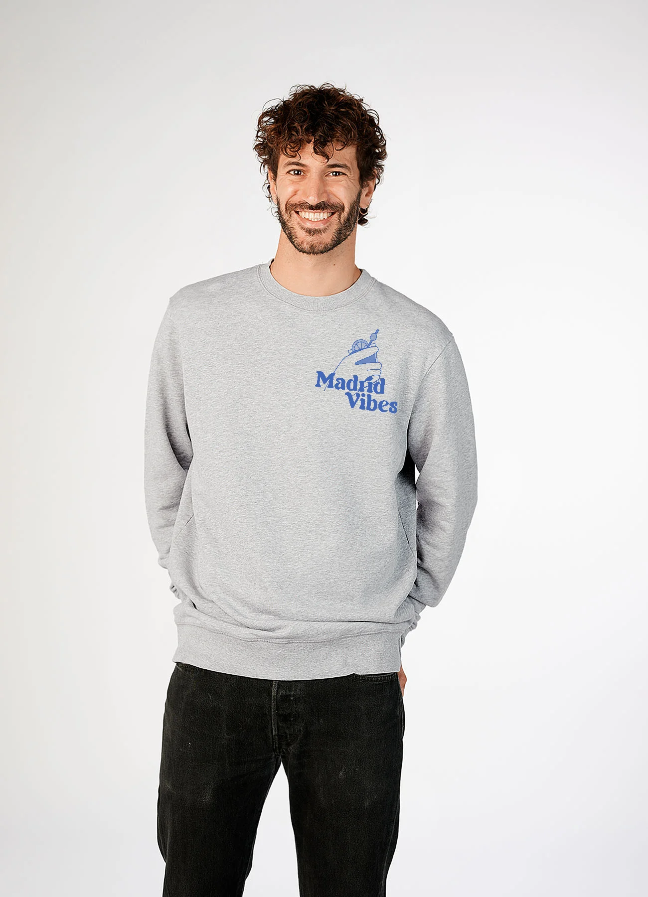 Sudadera Hombre Madrid Vibes