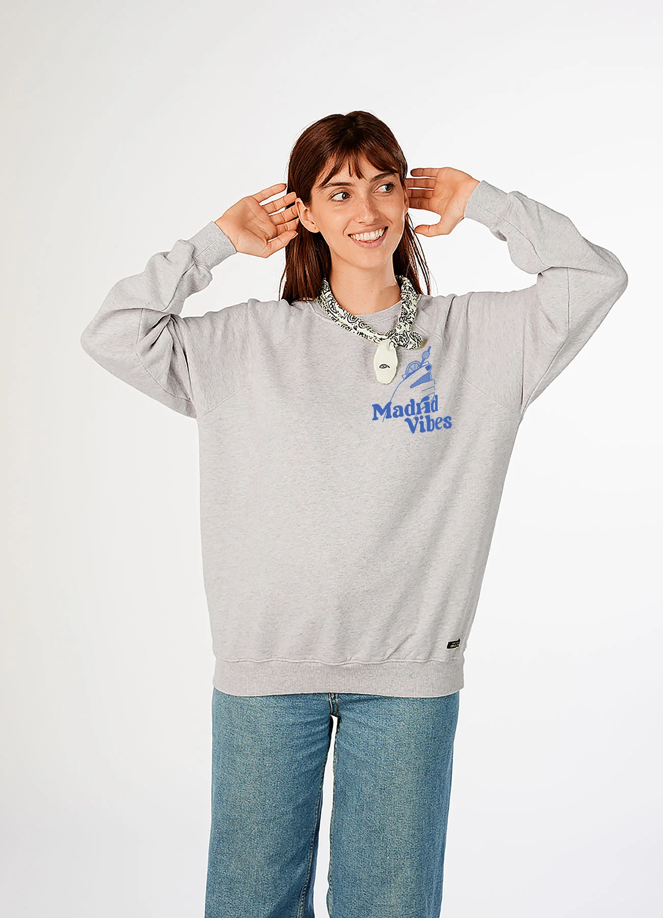 Sudadera Mujer Madrid Vibes