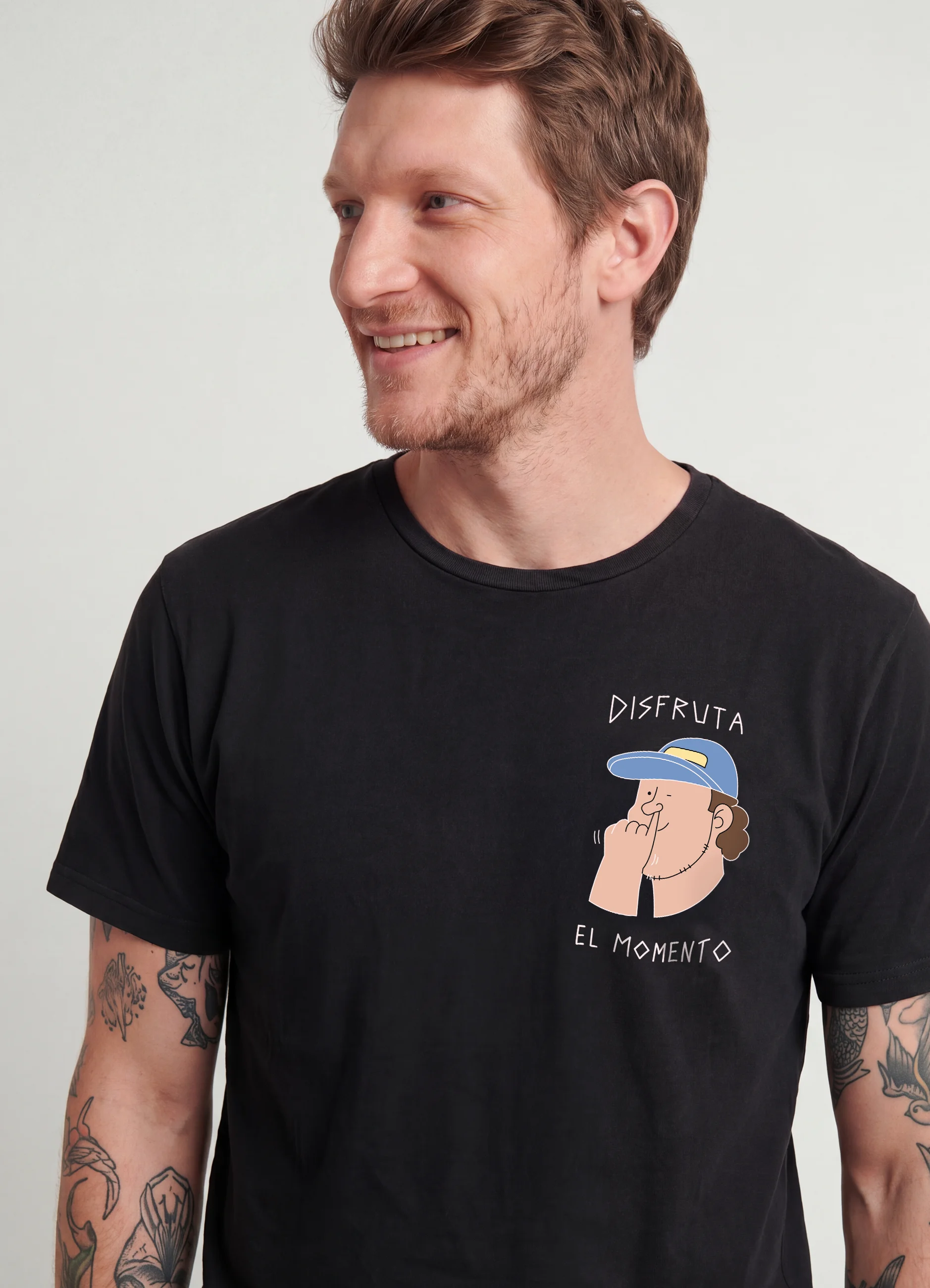 Camiseta hombre Disfruta el Momento