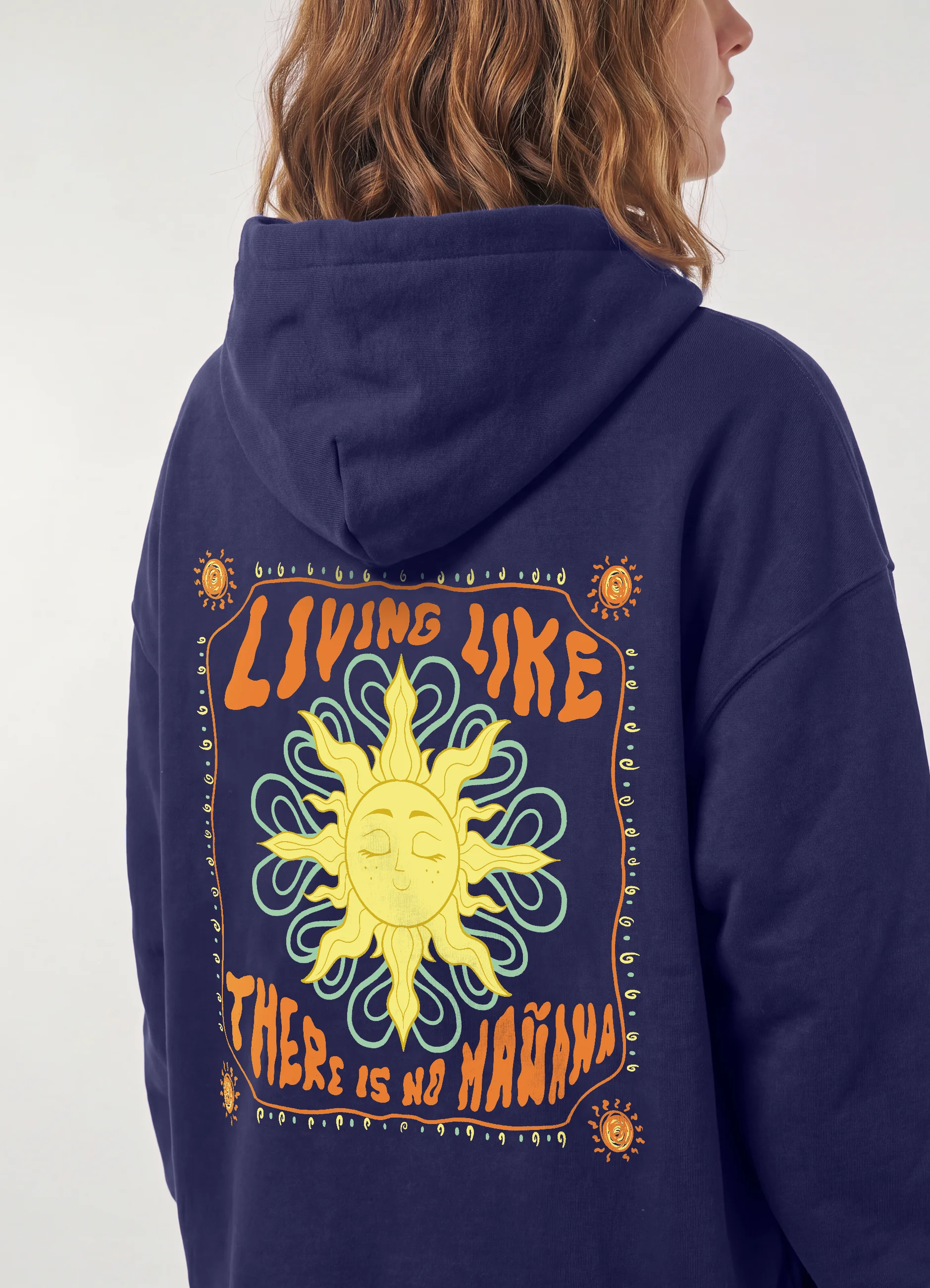 Hoodie mujer Living like Sol