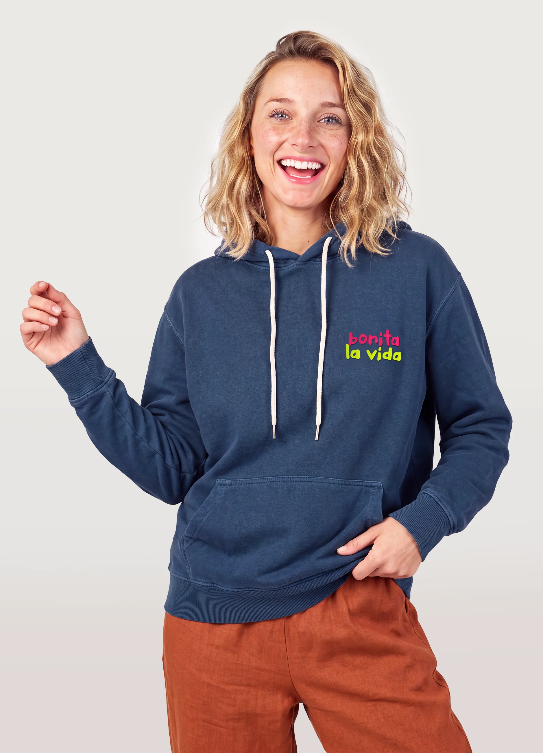 Hoodie Unisex Bonita la Vida TR