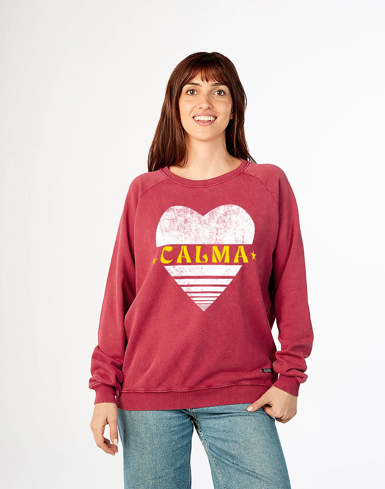 Sudadera mujer Calma Corazon